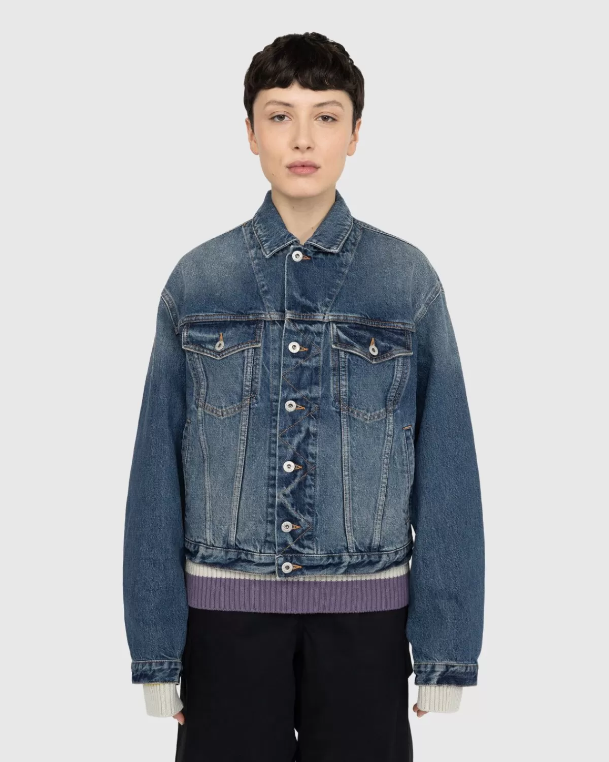 Jeans-Truckerjacke>Kenzo Outlet