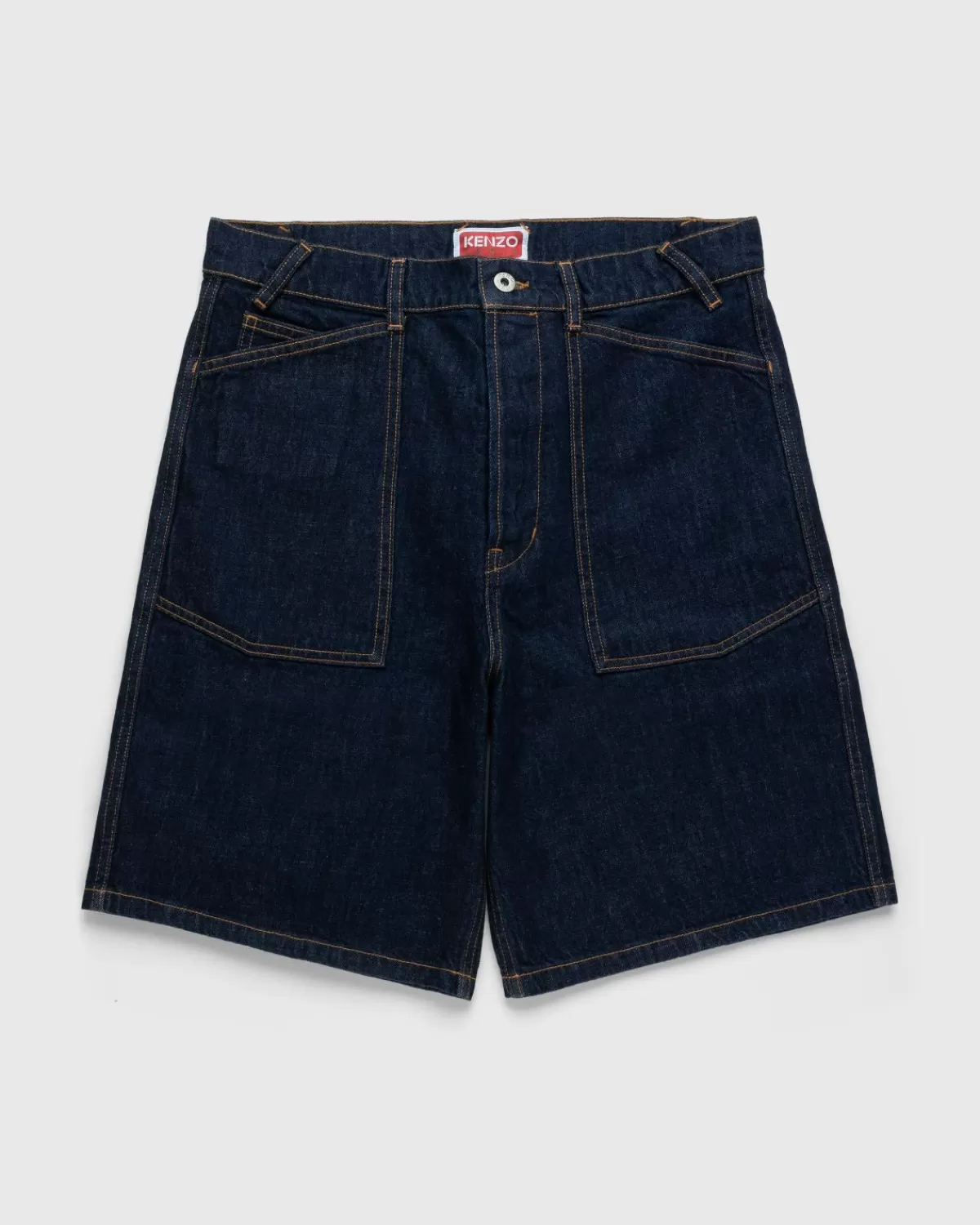 Sailor Loose Denim Shorts>Kenzo Fashion