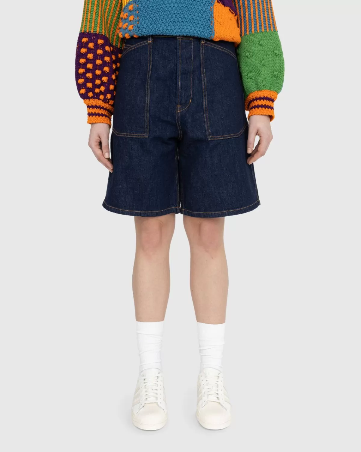 Sailor Loose Denim Shorts>Kenzo Fashion