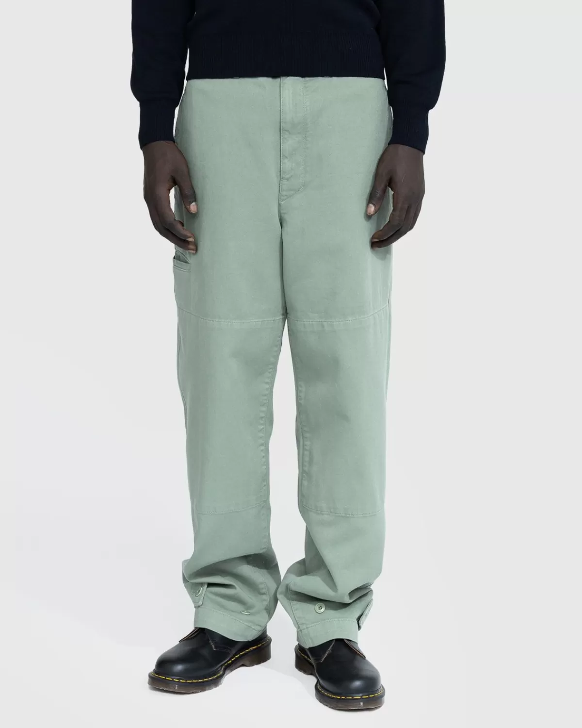 Militarhose Hedge Green>Lemaire Best Sale