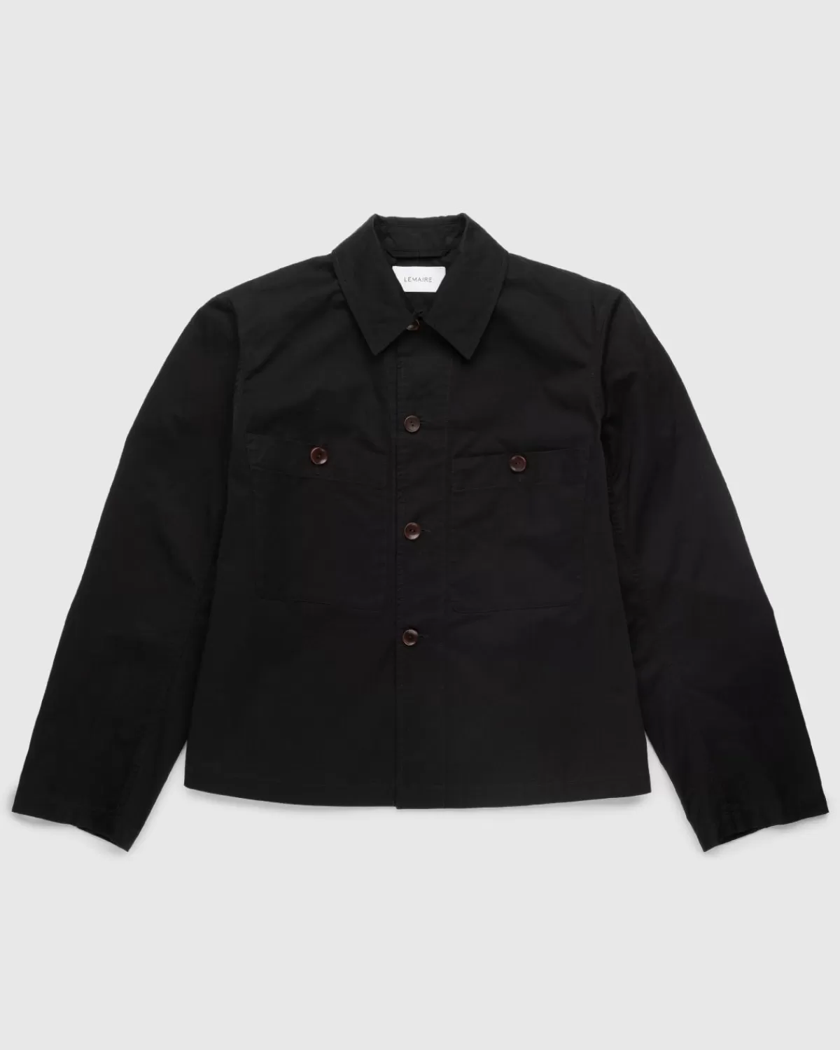 Militar-Overshirt Schwarz>Lemaire Cheap