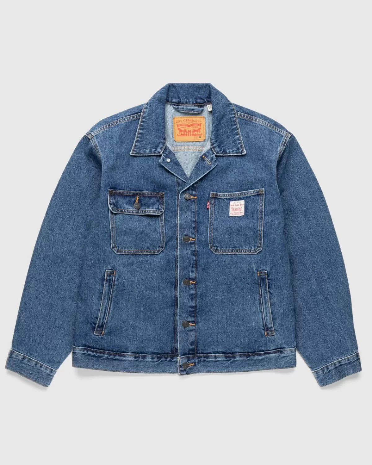 Sunrise Trucker Jacke Medium Indigo>Levi's Fashion