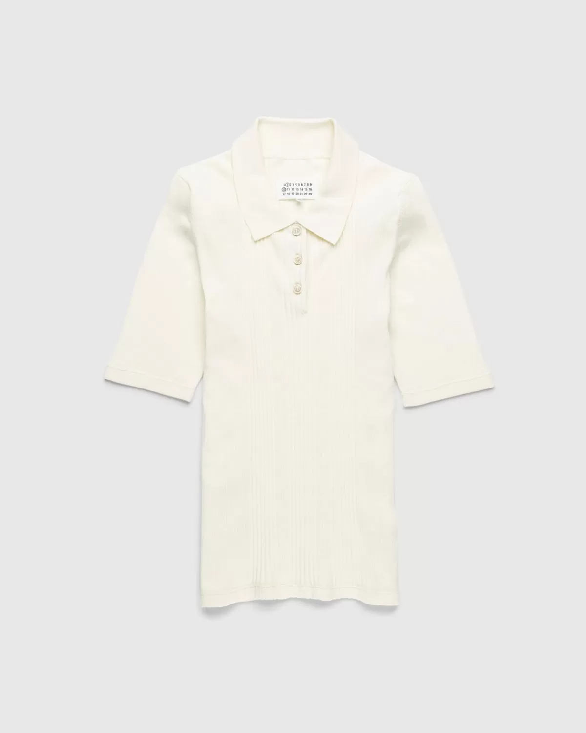 Gestricktes Poloshirt Beige>Maison Margiela New