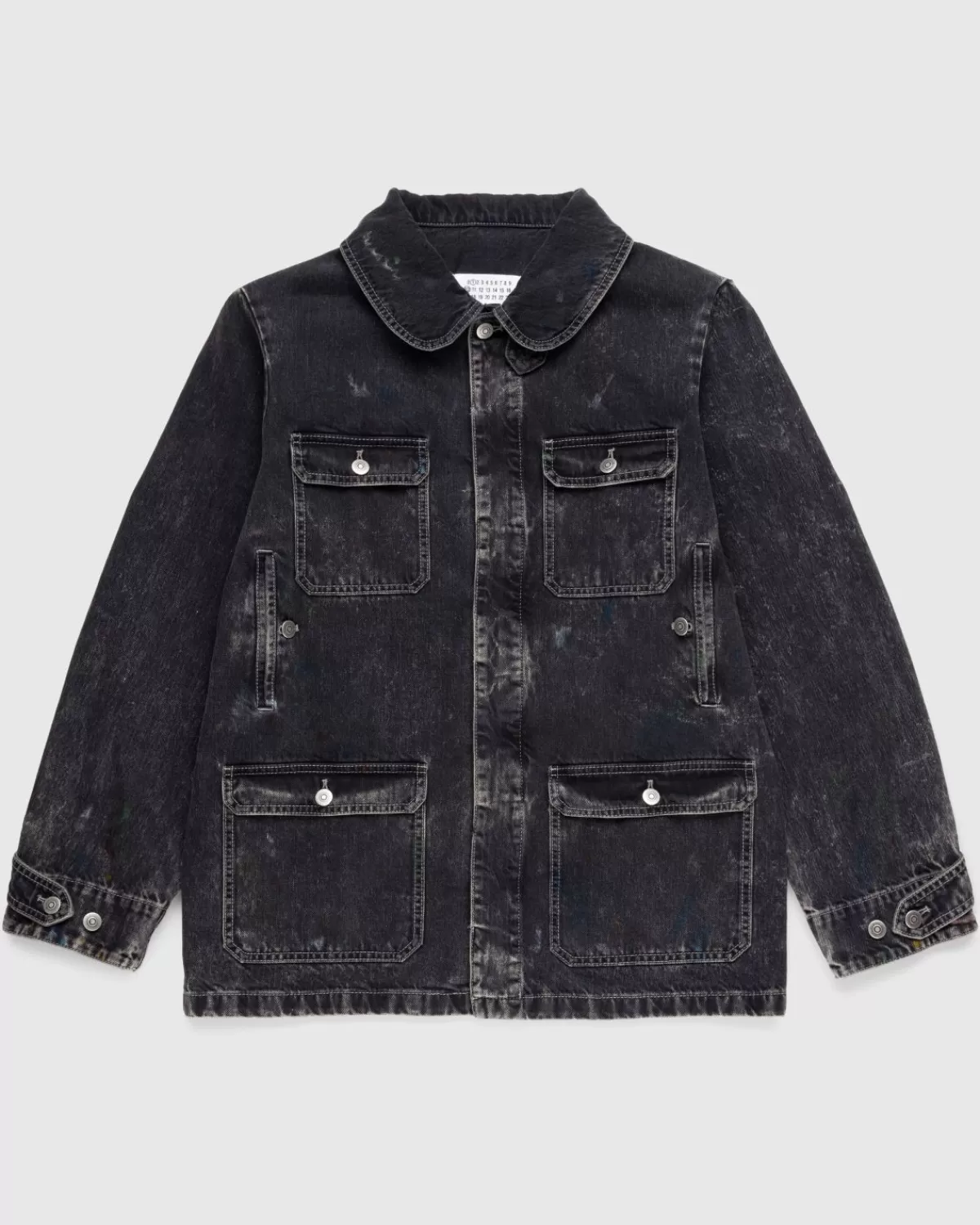 Jeansjacke Schwarz>Maison Margiela Cheap