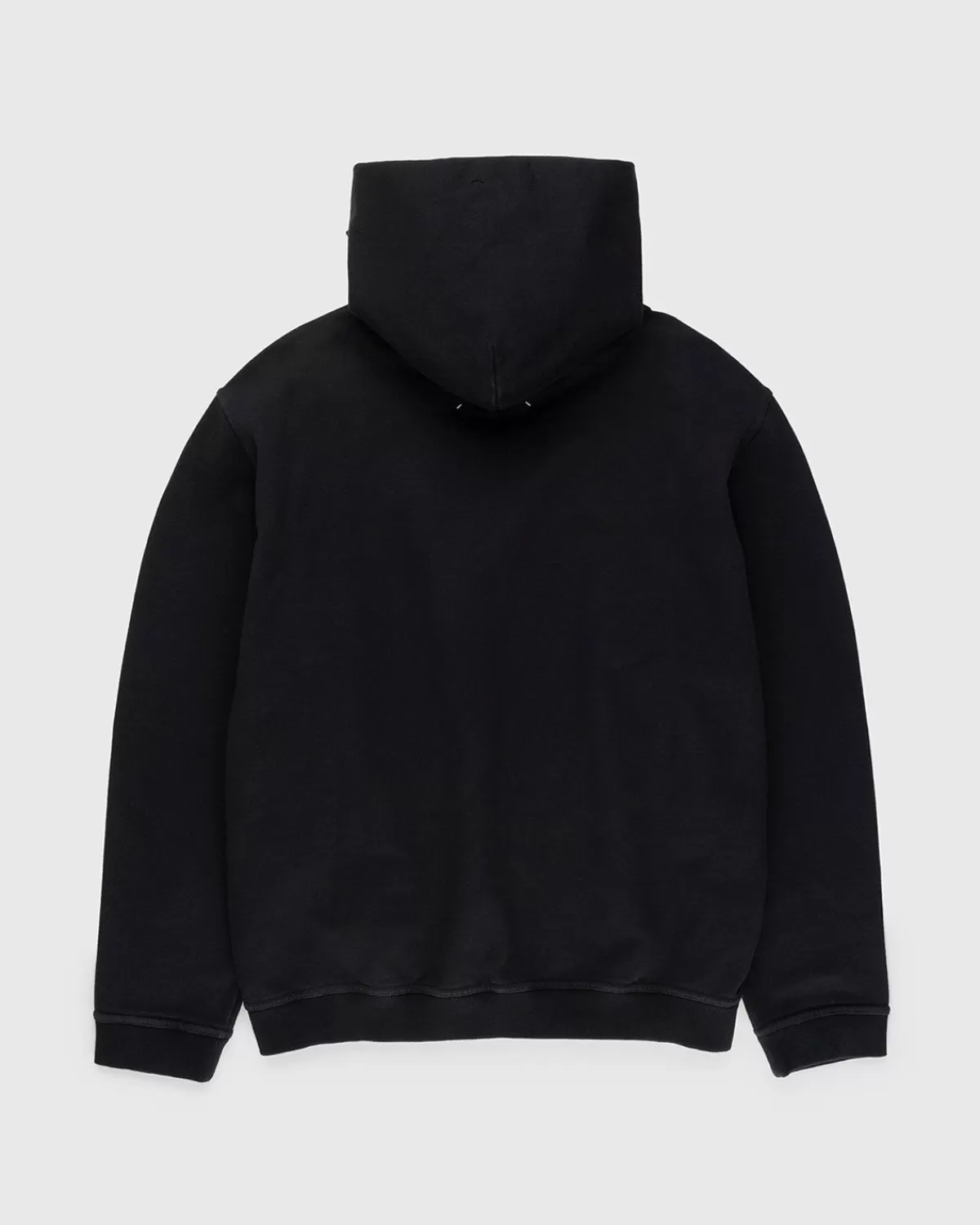 Männer Maison Margiela Logo-Hoodie Schwarz