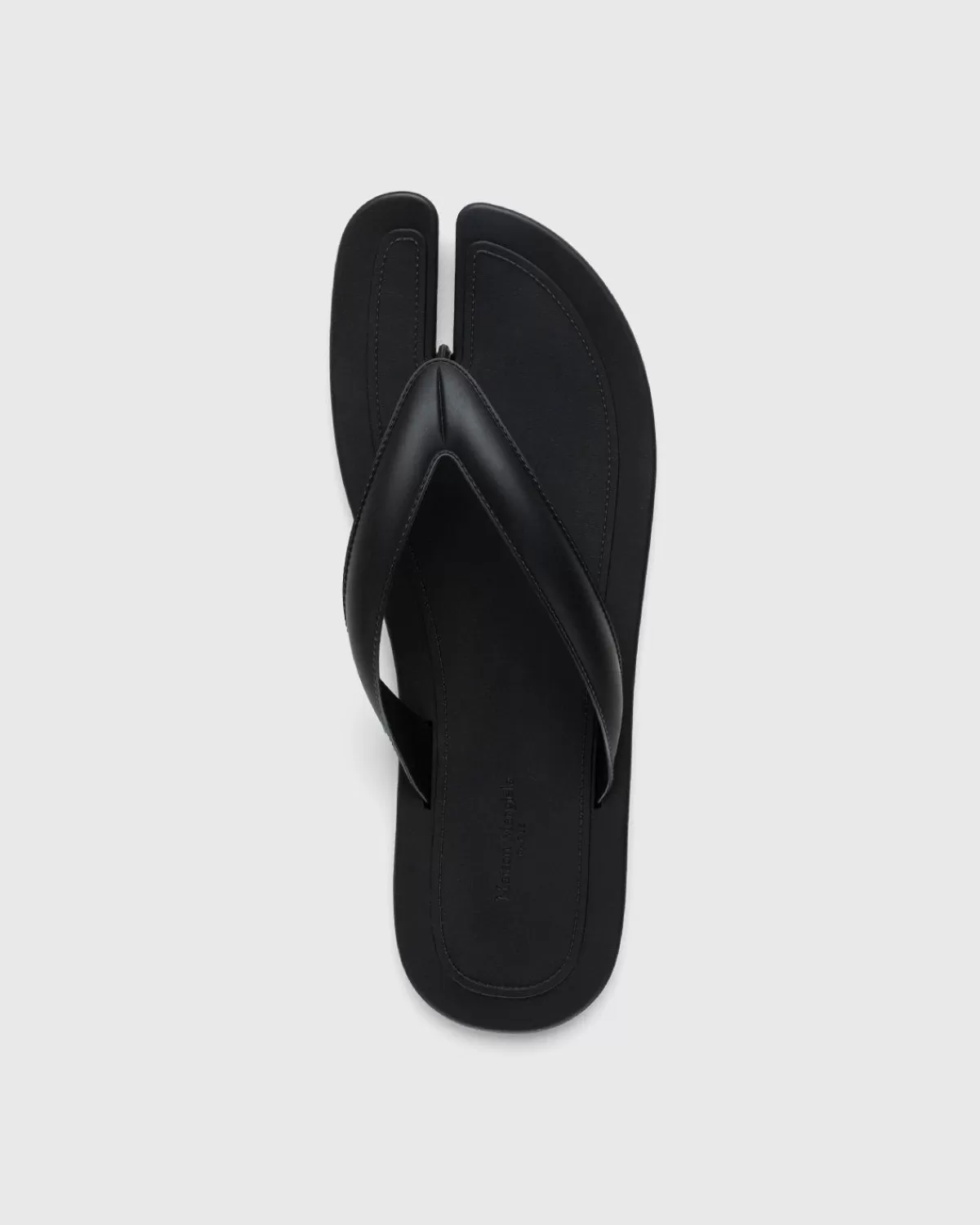 Männer Maison Margiela Tabi Flip-Flops Schwarz