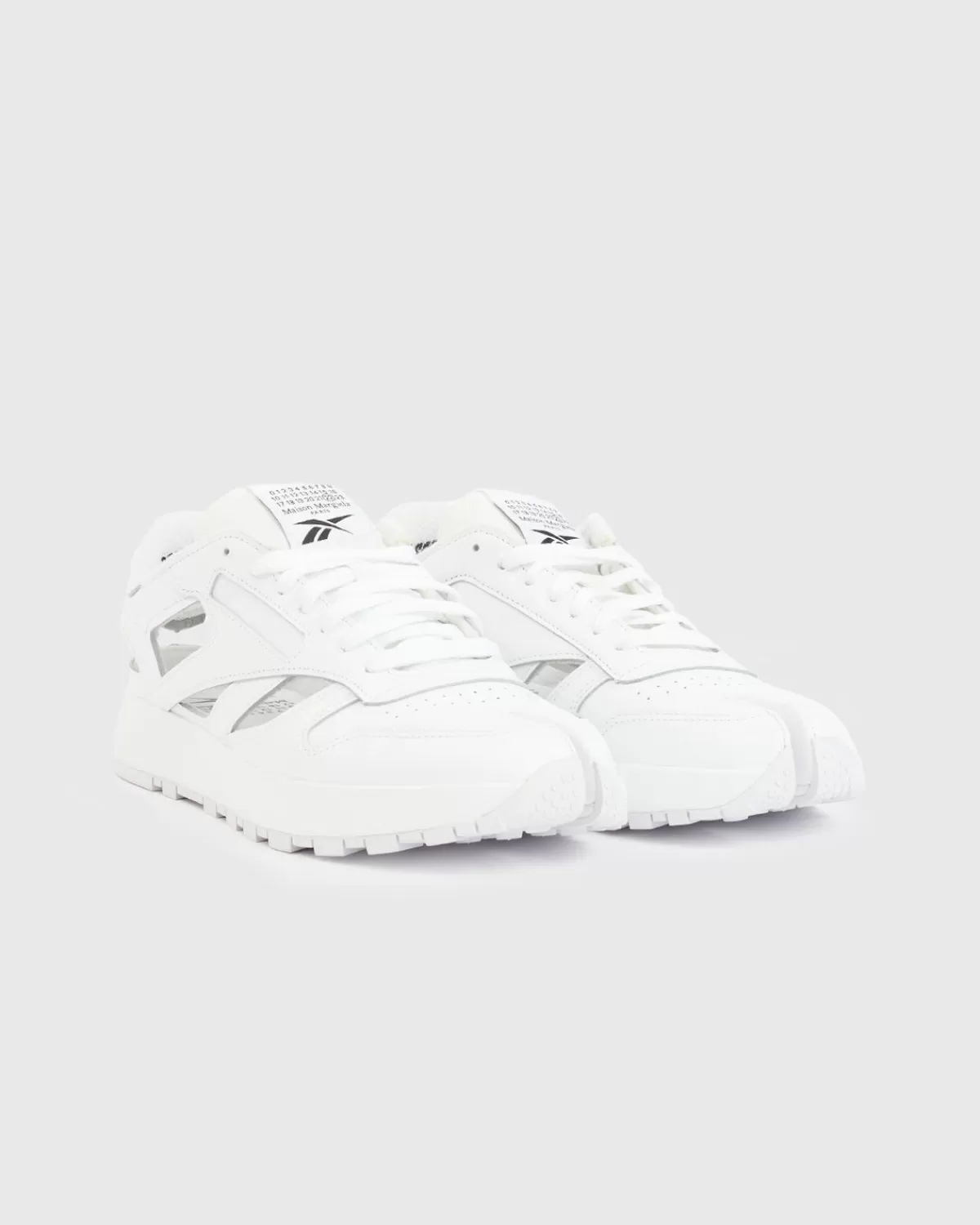 Männer Maison Margiela X Reebok Classic Leather Tabi Low Weis