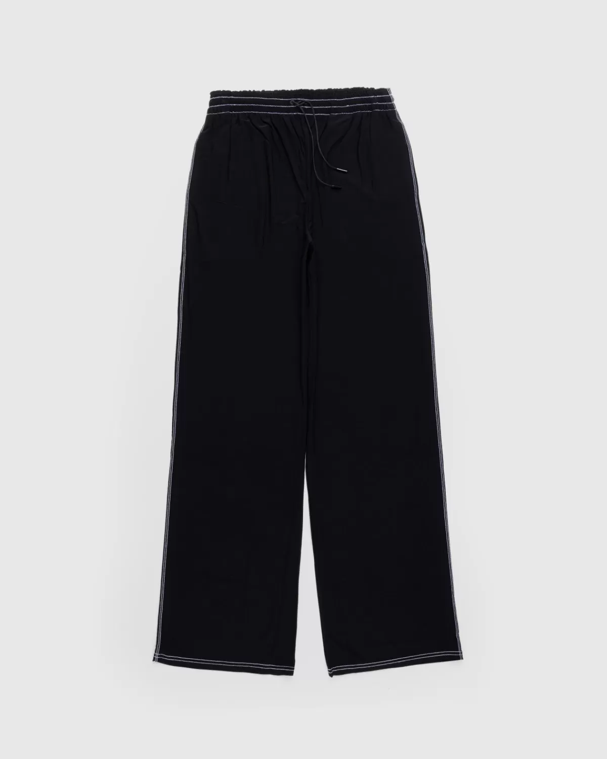 Fluid Jersey Baggy Pants Schwarz>Marine Serre Discount