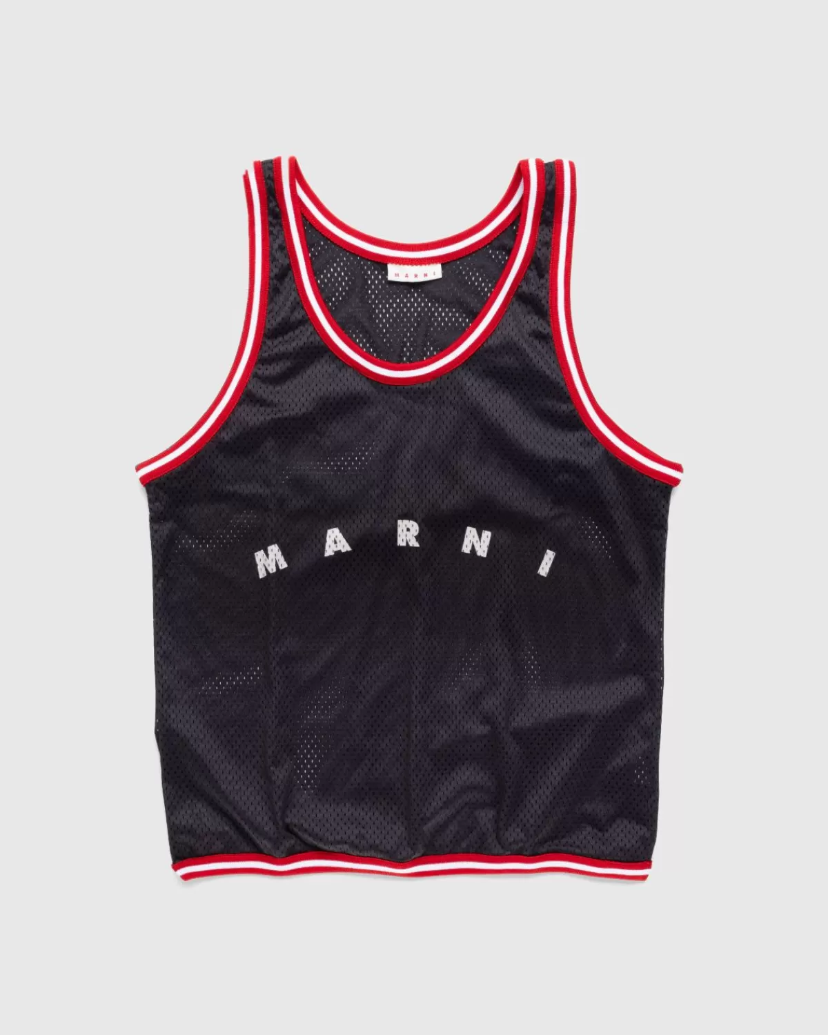 Männer Marni Basket Tank Top Einkaufstasche Schwarz