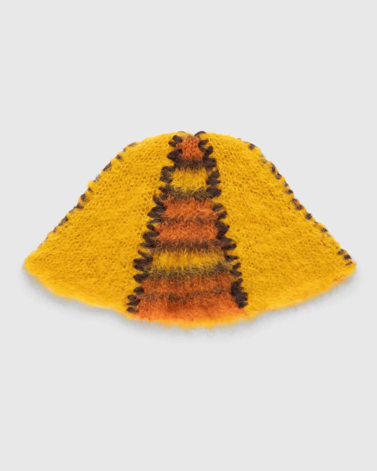 Männer Marni Colour-Block Mohair Beanie Orange