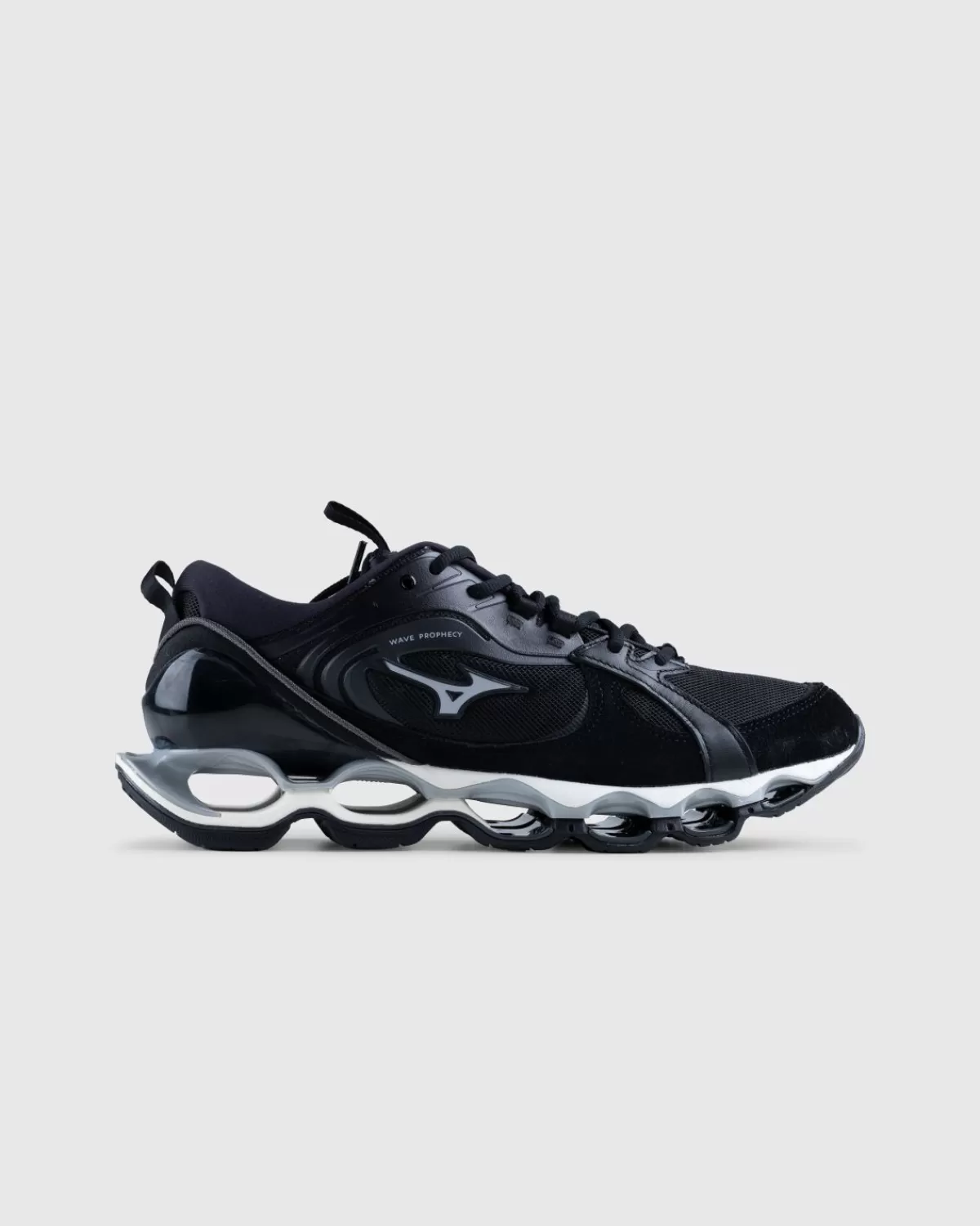 Männer Mizuno Wave Prophecy Beta 2 Schwarz/Hafennebel