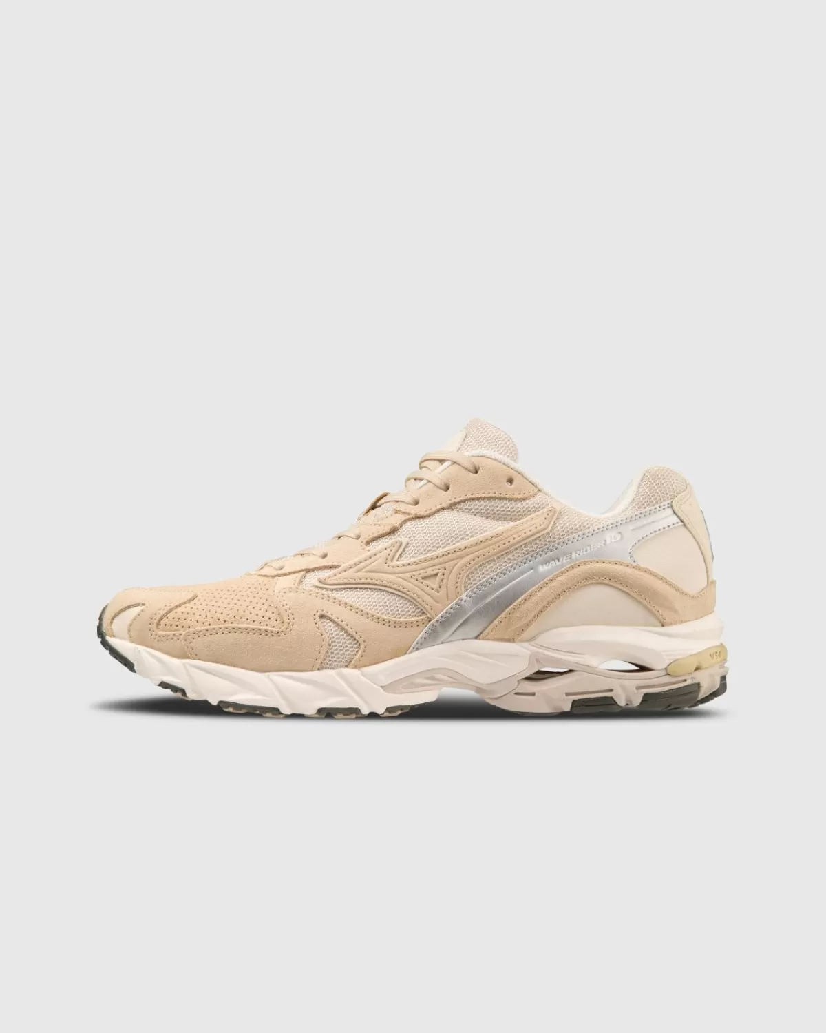 Männer Mizuno Wave Rider 10 Wuste/Sand/Weis