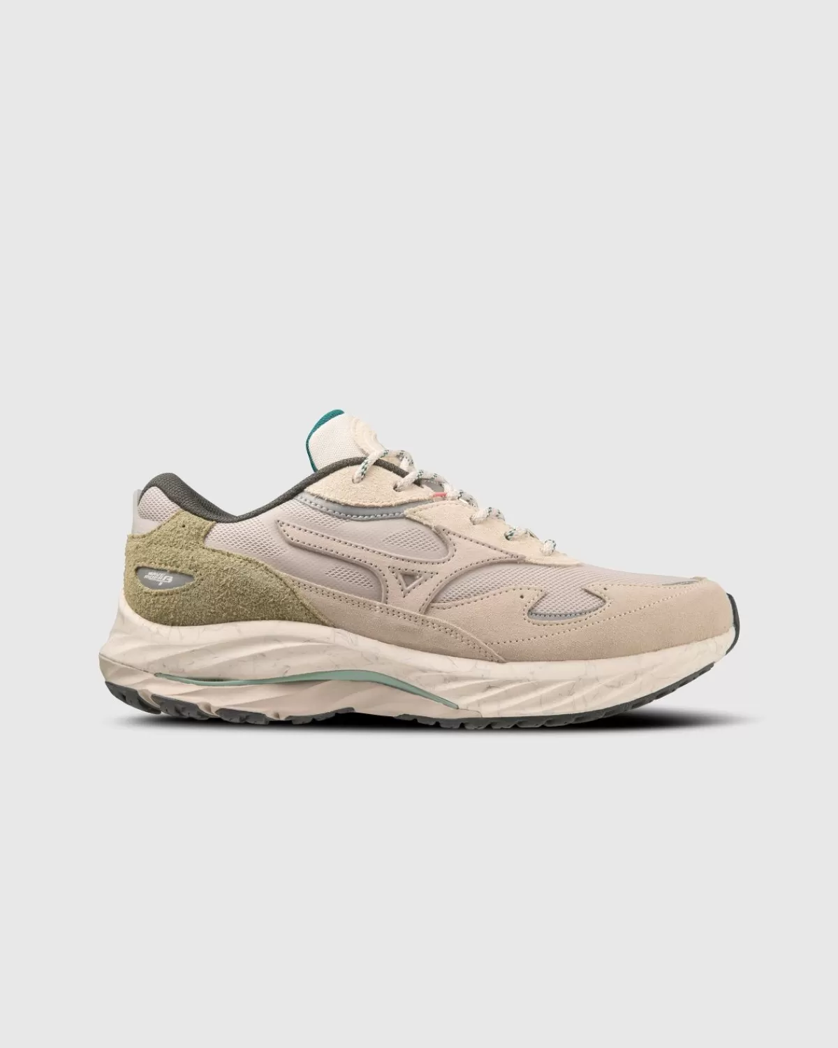 Männer Mizuno Wave Rider Beta Silver Cloud/White Sand