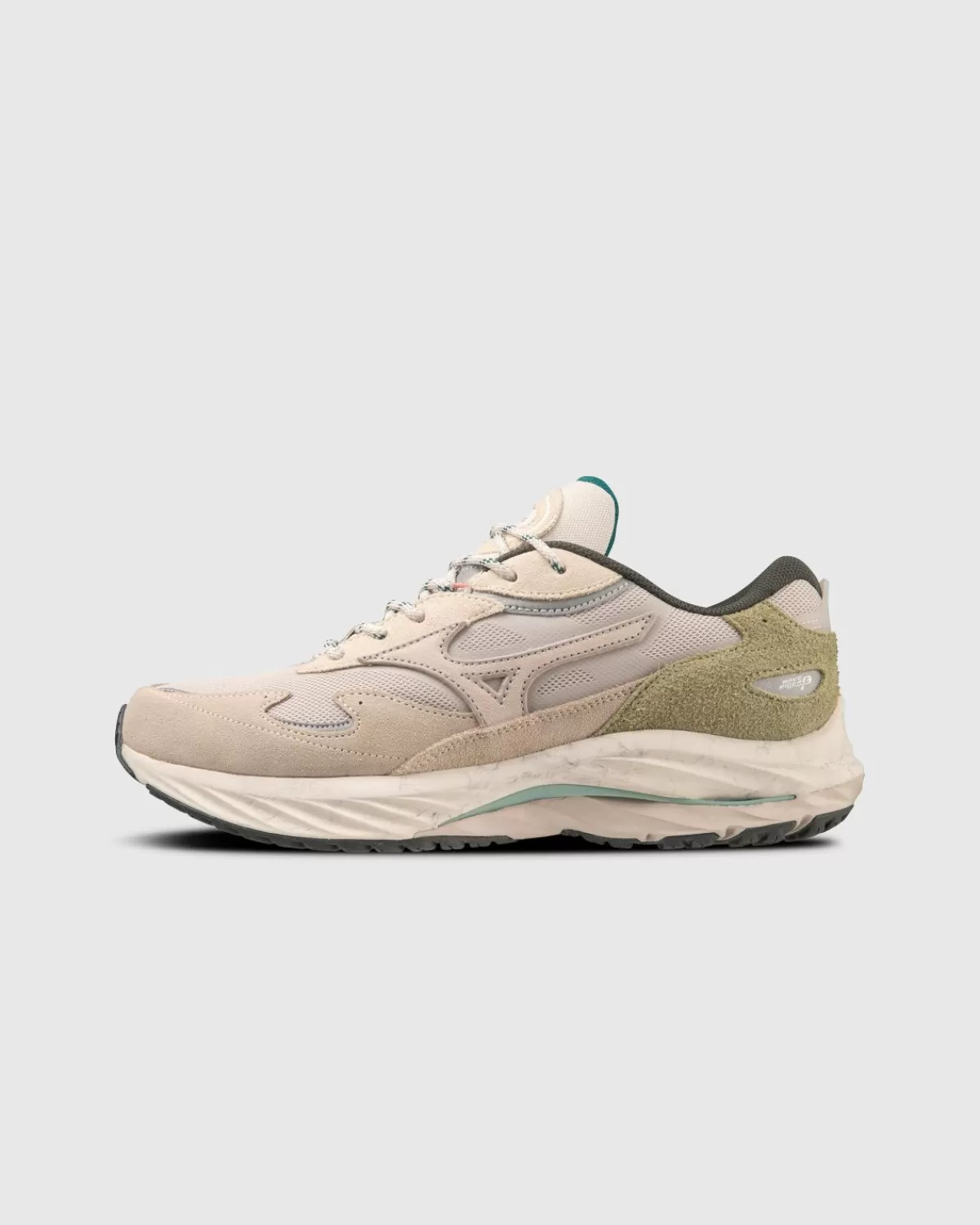 Männer Mizuno Wave Rider Beta Silver Cloud/White Sand