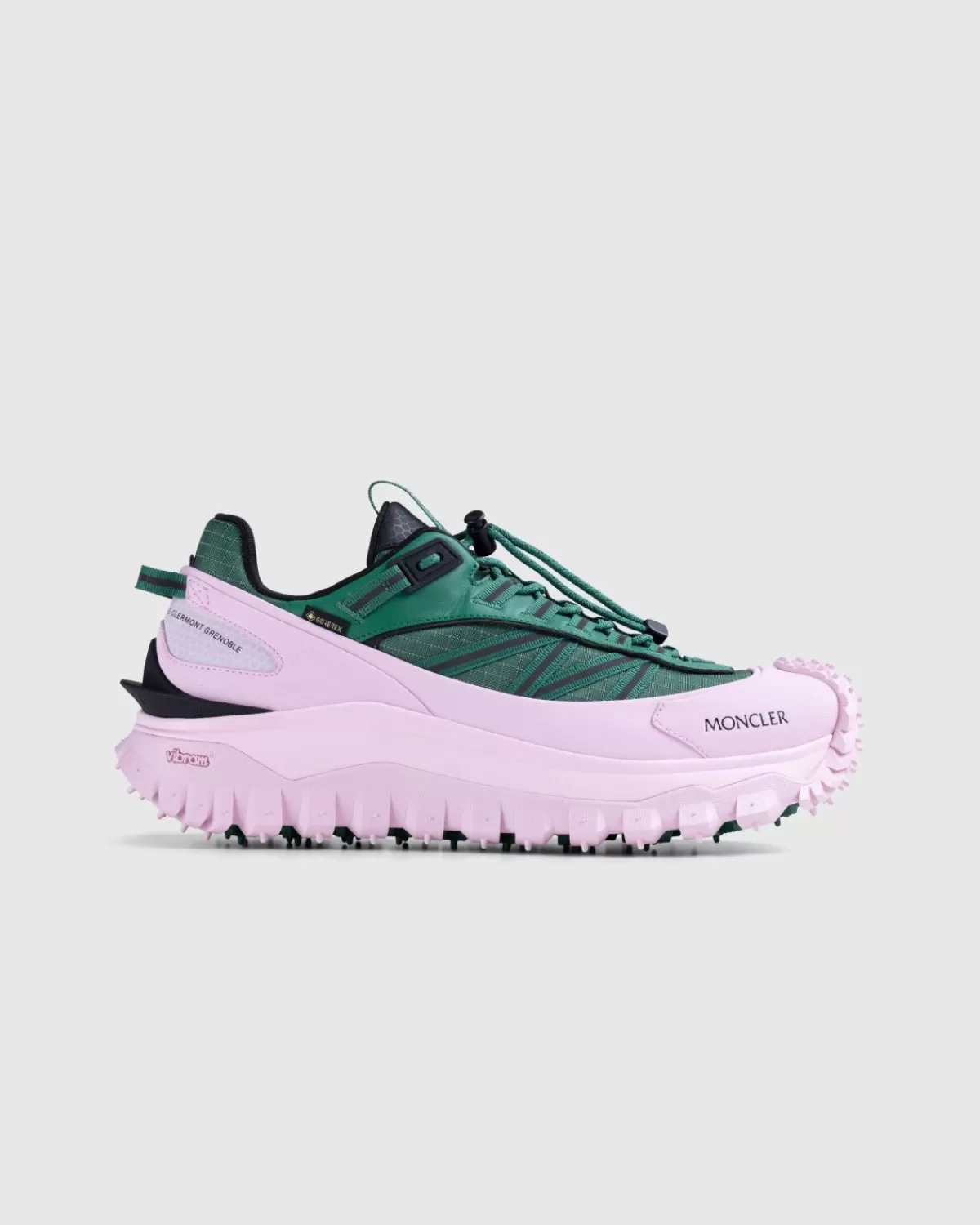 Männer Moncler Trailgrip Gtx Low-Top-Sneaker Grun/Rosa