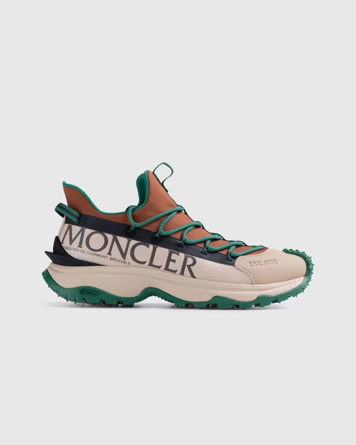 Männer Moncler Trailgrip Lite 2 Sneakers Braun/Grun