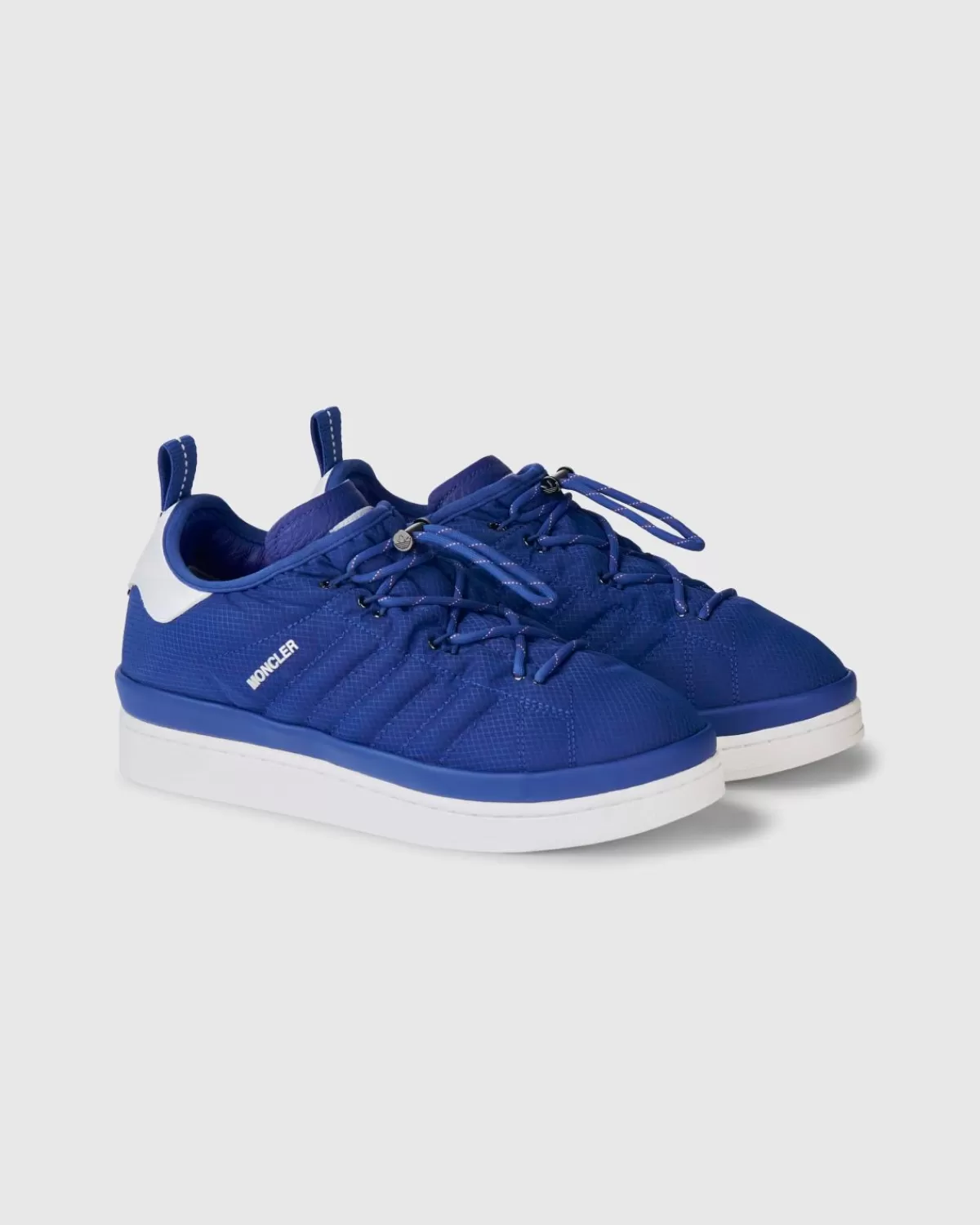 Männer Moncler X Adidas Originals Campus Schuhe Konigsblau