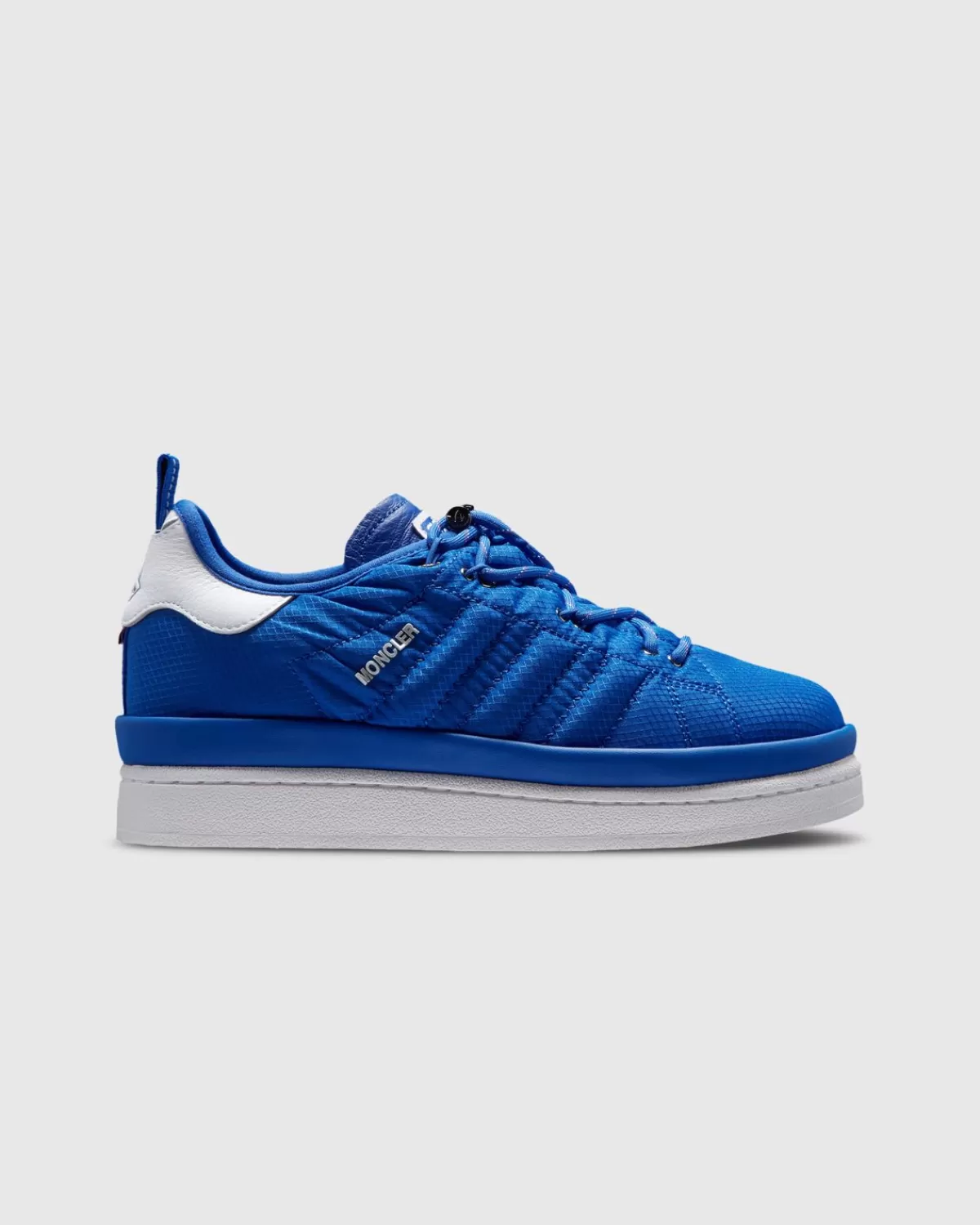 Männer Moncler X Adidas Originals Campus Schuhe Konigsblau