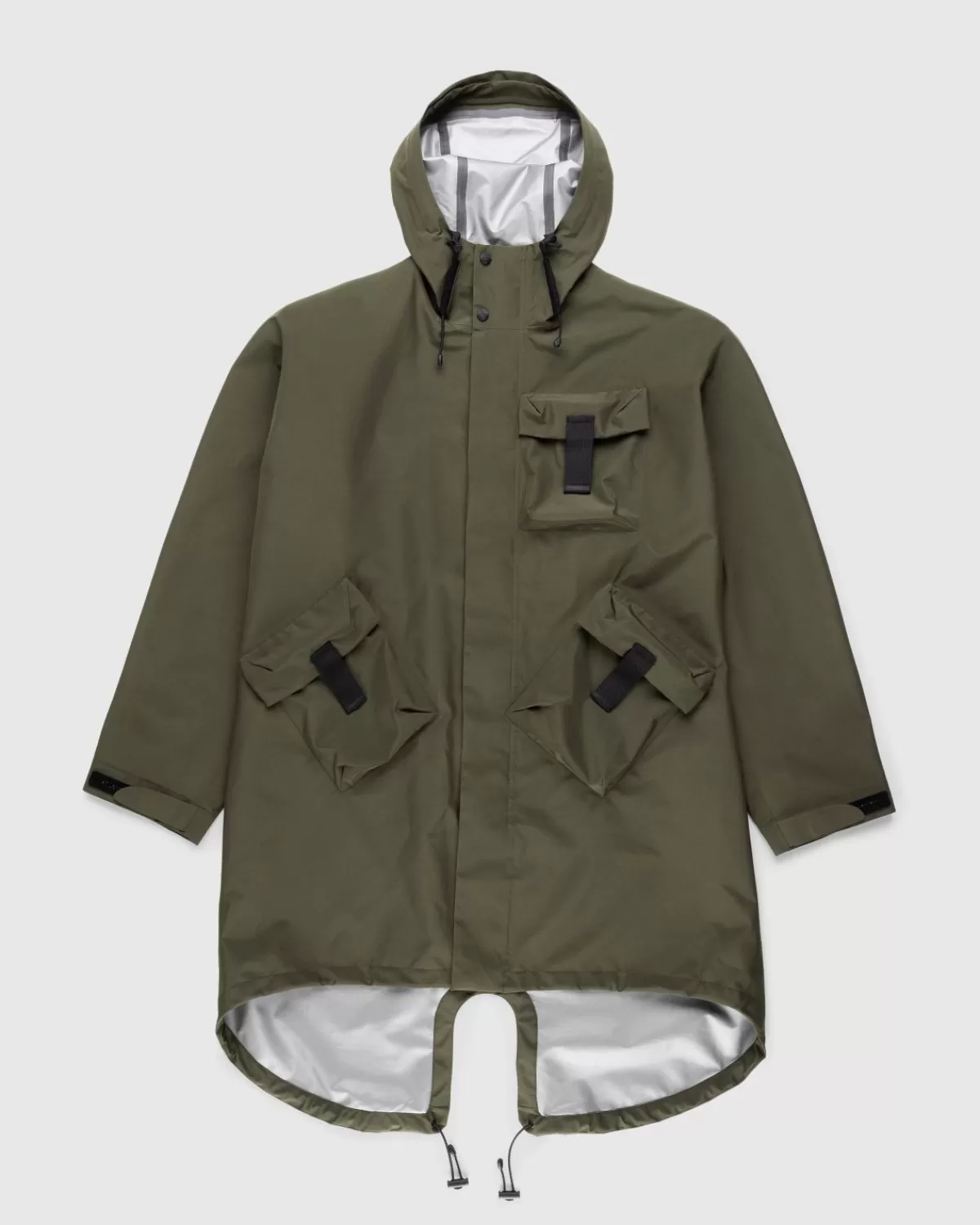 X Salehe Bembury Menger Parka Grun>Moncler Clearance