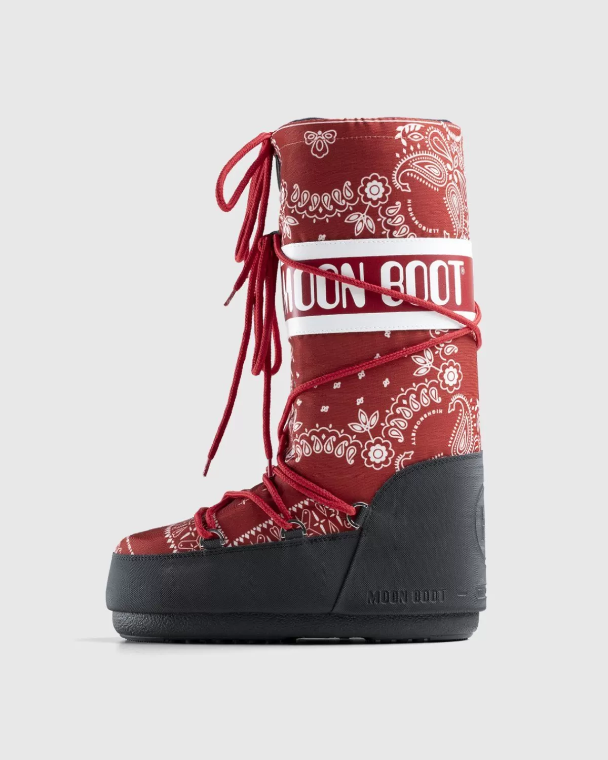 Männer Moon Boot X Highsnobiety Icon Boot Bandana Rot