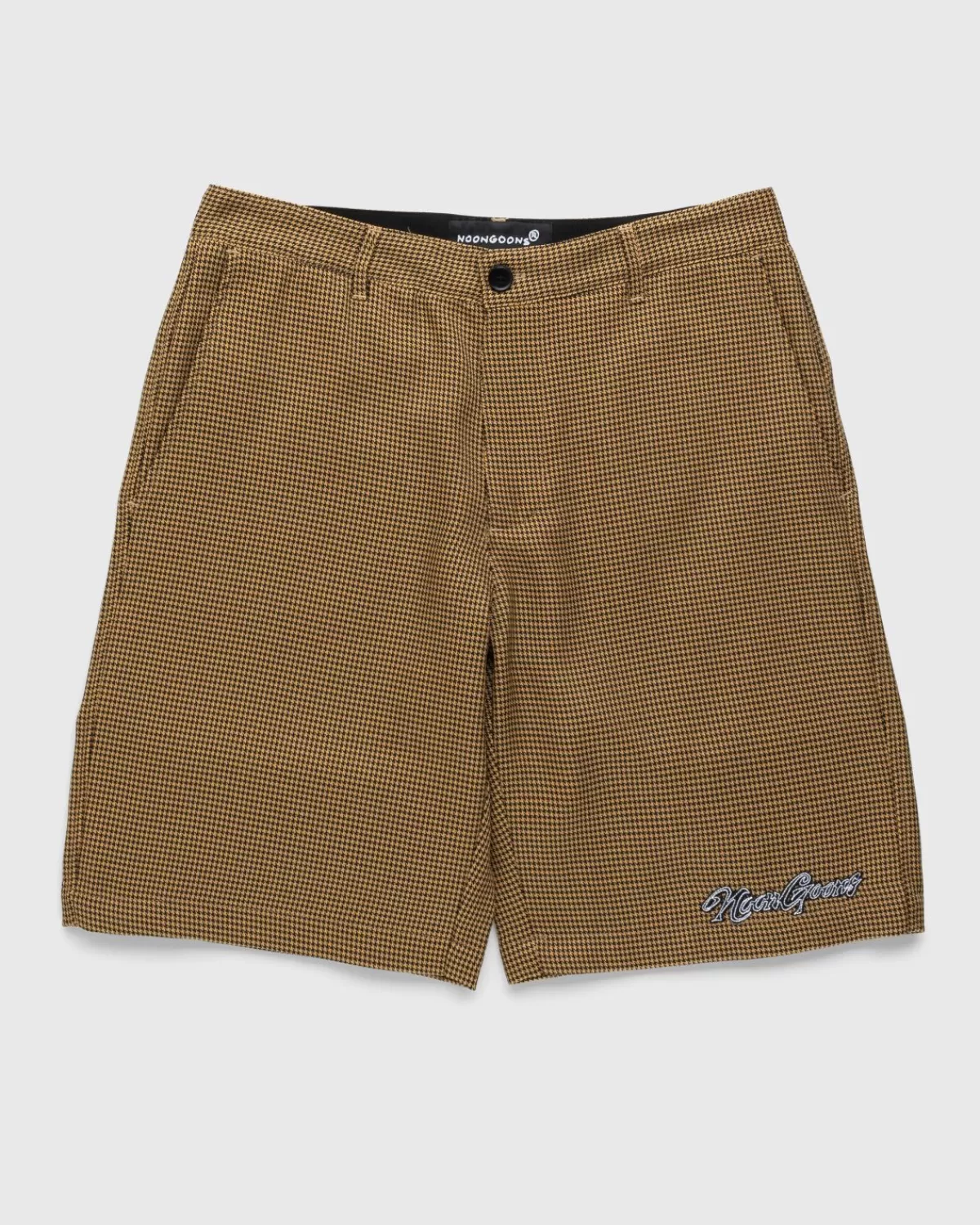 Banned Houndstooth Shorts Braun>Noon Goons Cheap