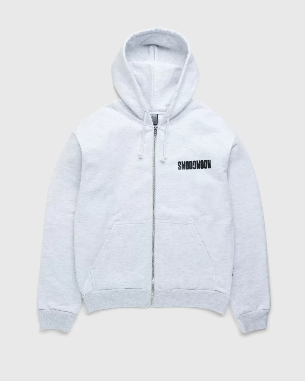 Männer Noon Goons Jugend-Hoodie Mit Durchgehendem Reisverschluss, Grau