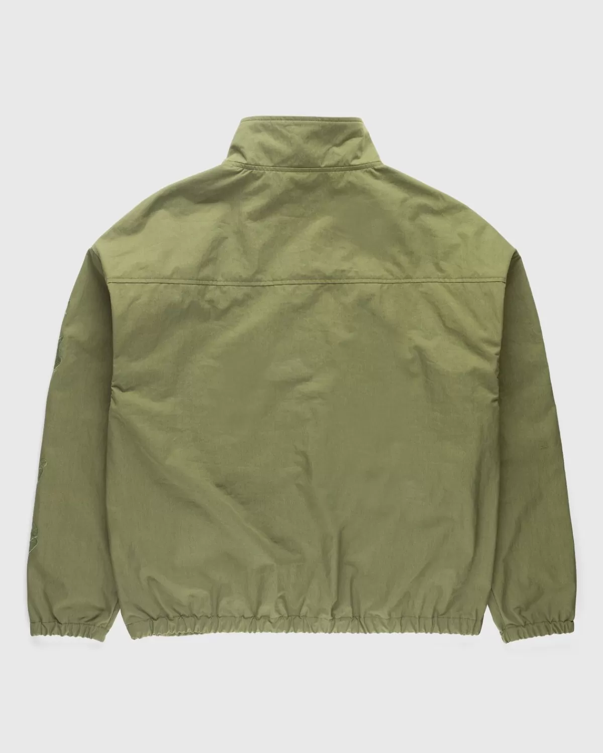 X Highsnobiety Trainingsjacke Aus Geburstetem Nylon, Grun>NTS Cheap