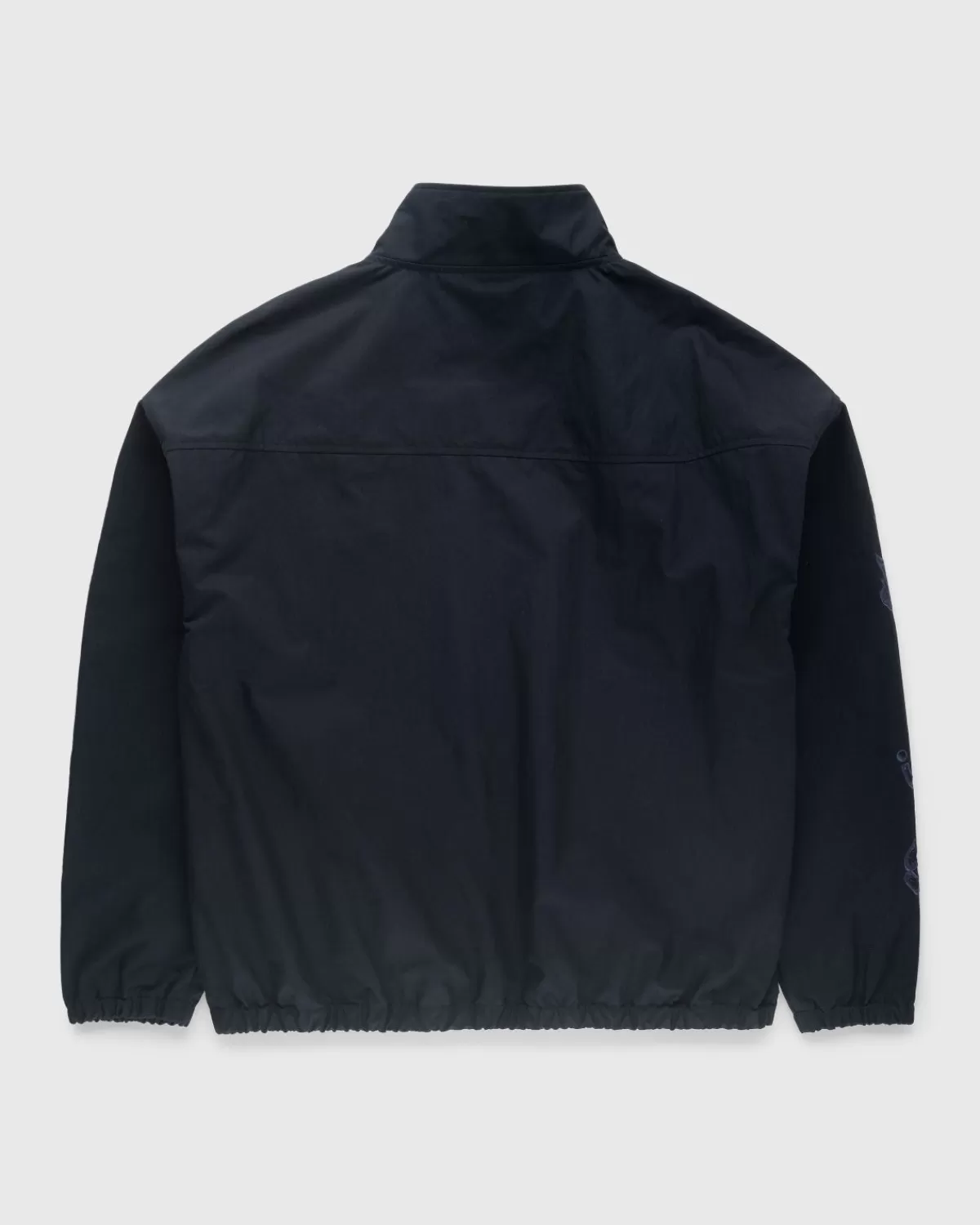 X Highsnobiety Trainingsjacke Aus Geburstetem Nylon In Marineblau>NTS Cheap