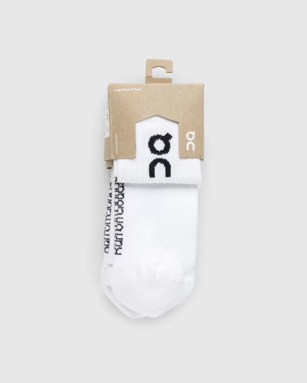 Männer On 3Er-Pack Logo-Socken Weis