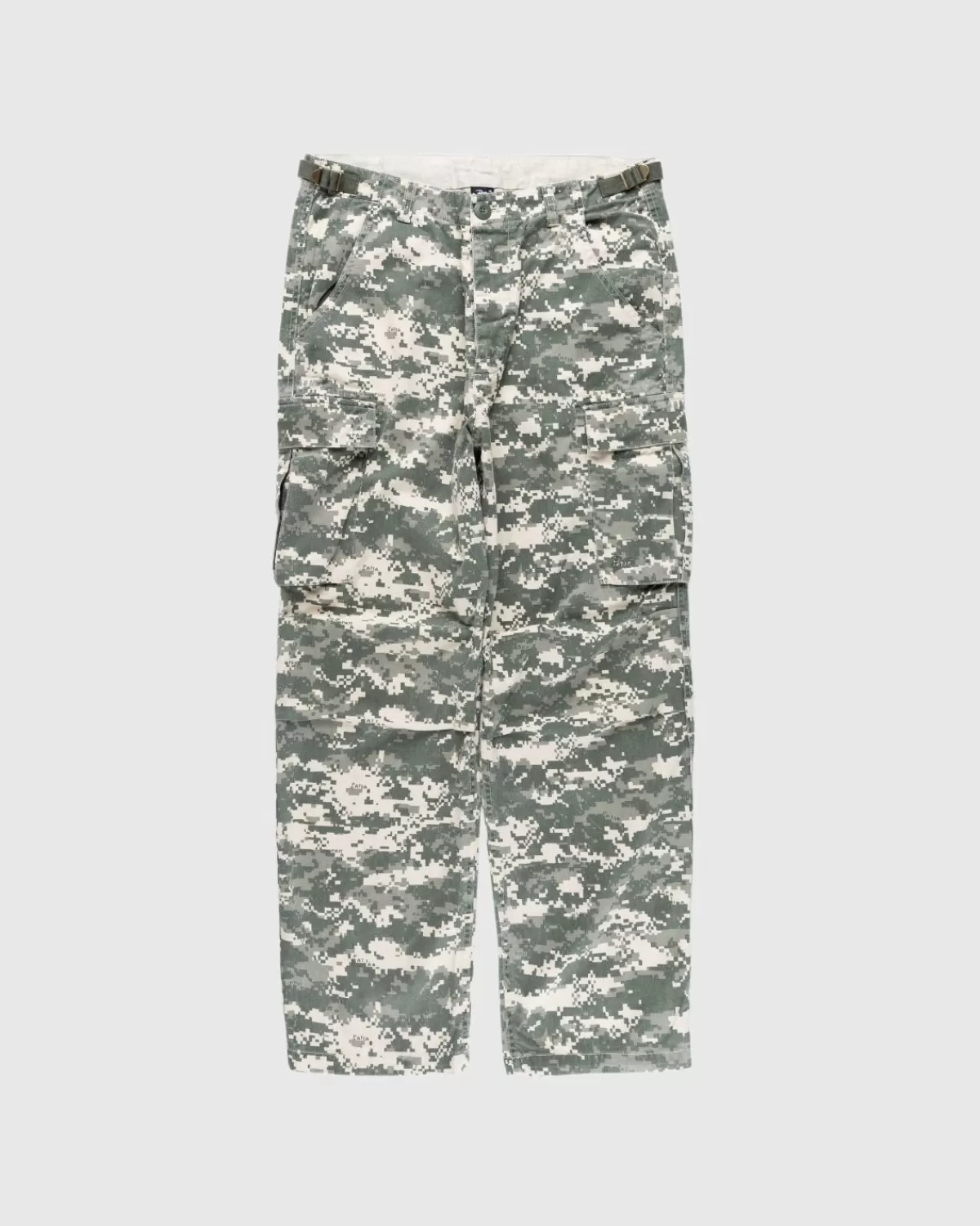 Digi Washed Cargohose Multi/Spray Camo>Patta New