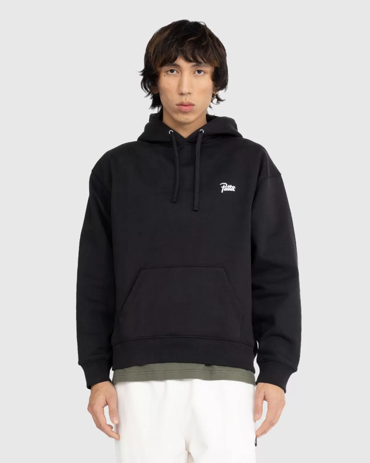 Forever And Always Boxy Hoodie Schwarz>Patta Hot