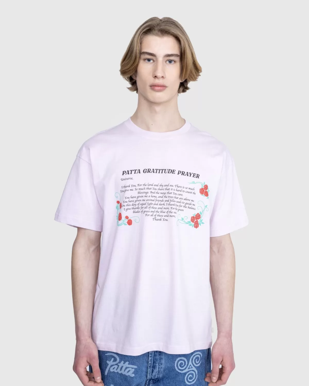 Männer Patta Gebets-T-Shirt