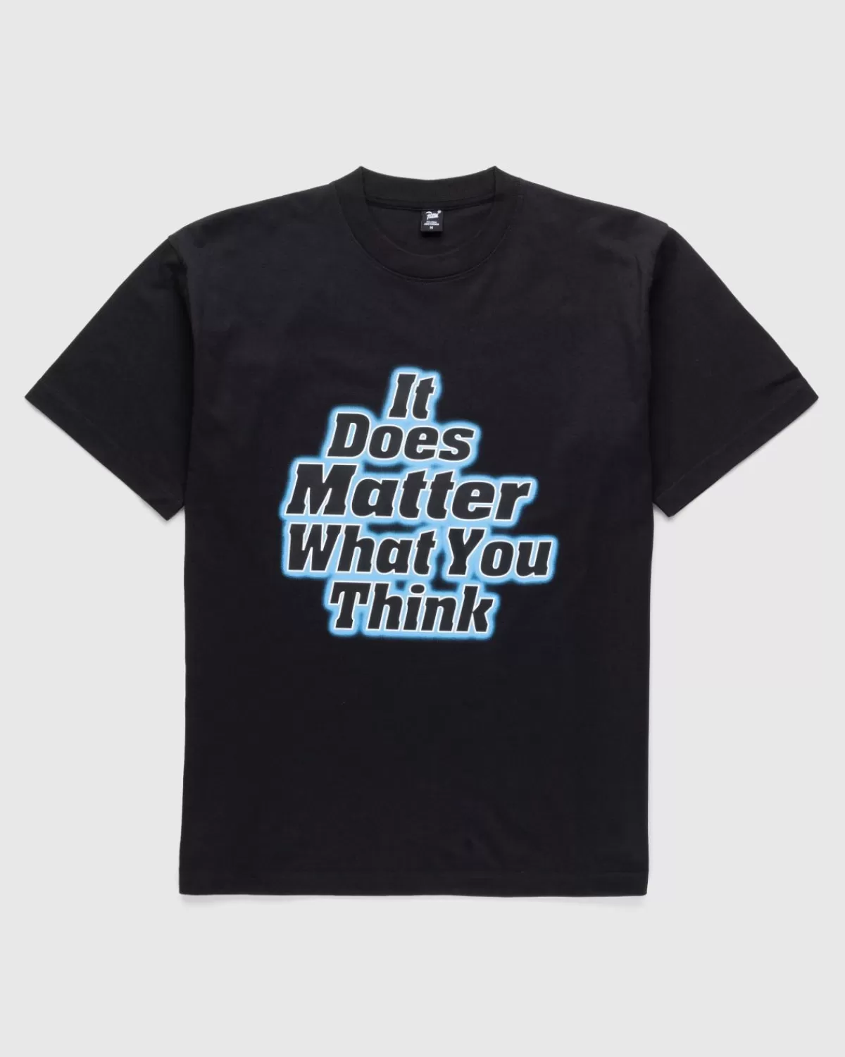 Männer Patta It Does Matter What You Think T-Shirt Schwarz