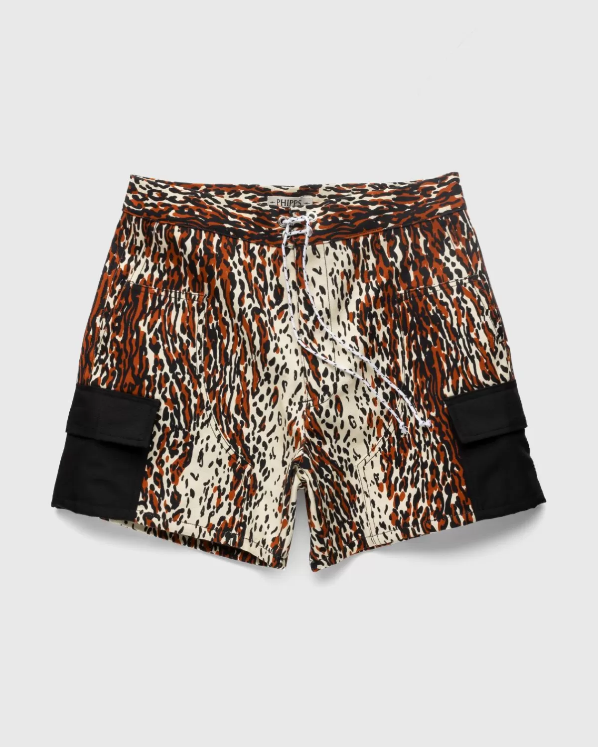 Action-Shorts Aus Bedrucktem Canvas Mit Leopardenmuster>Phipps Sale