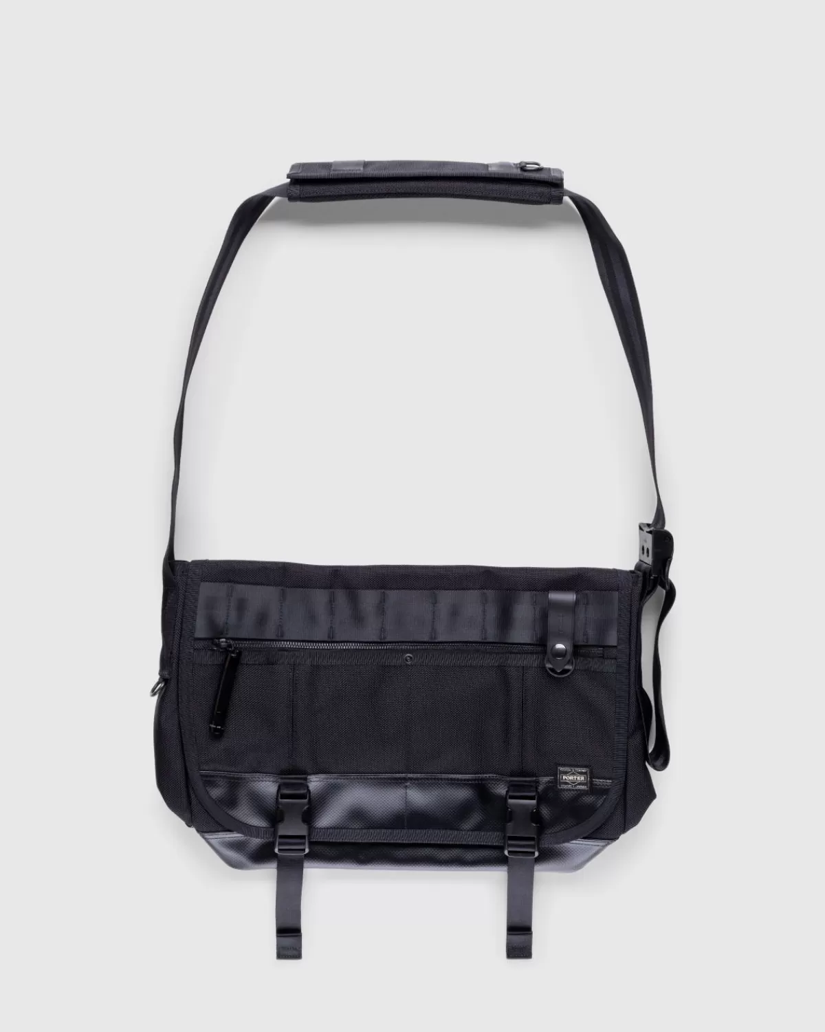 Männer Porter-Yoshida & Co. Heat Messenger Bag Schwarz