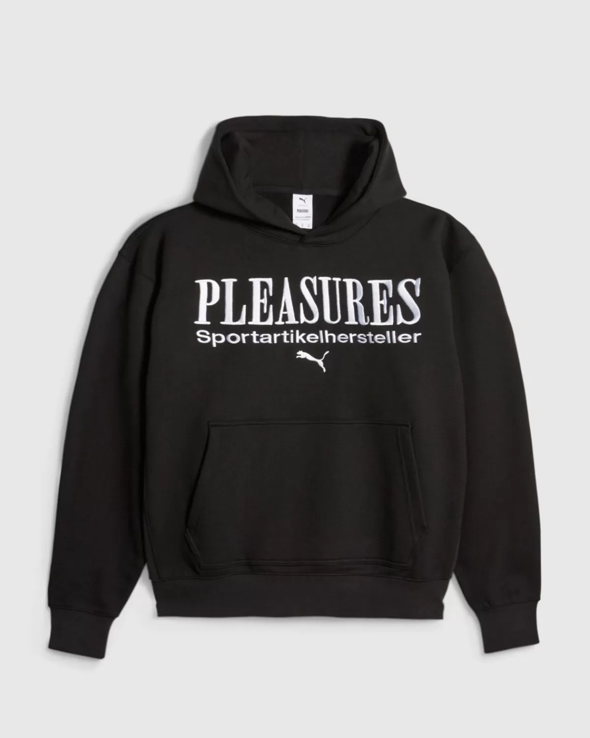 X Pleasures Logo Hoodie Schwarz>Puma New