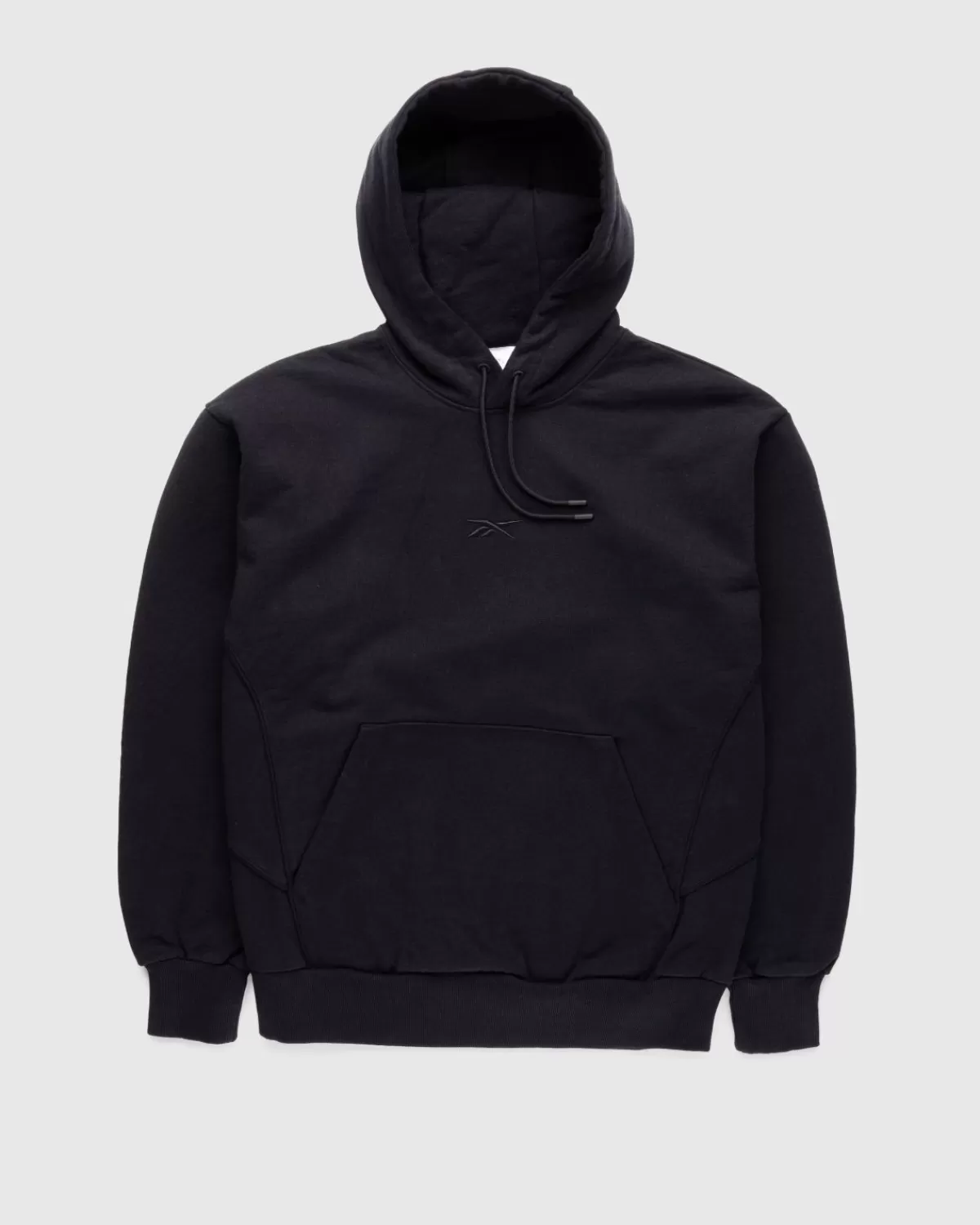 Ubergroser Kapuzenpullover Mit Paspelierung Schwarz>Reebok Outlet