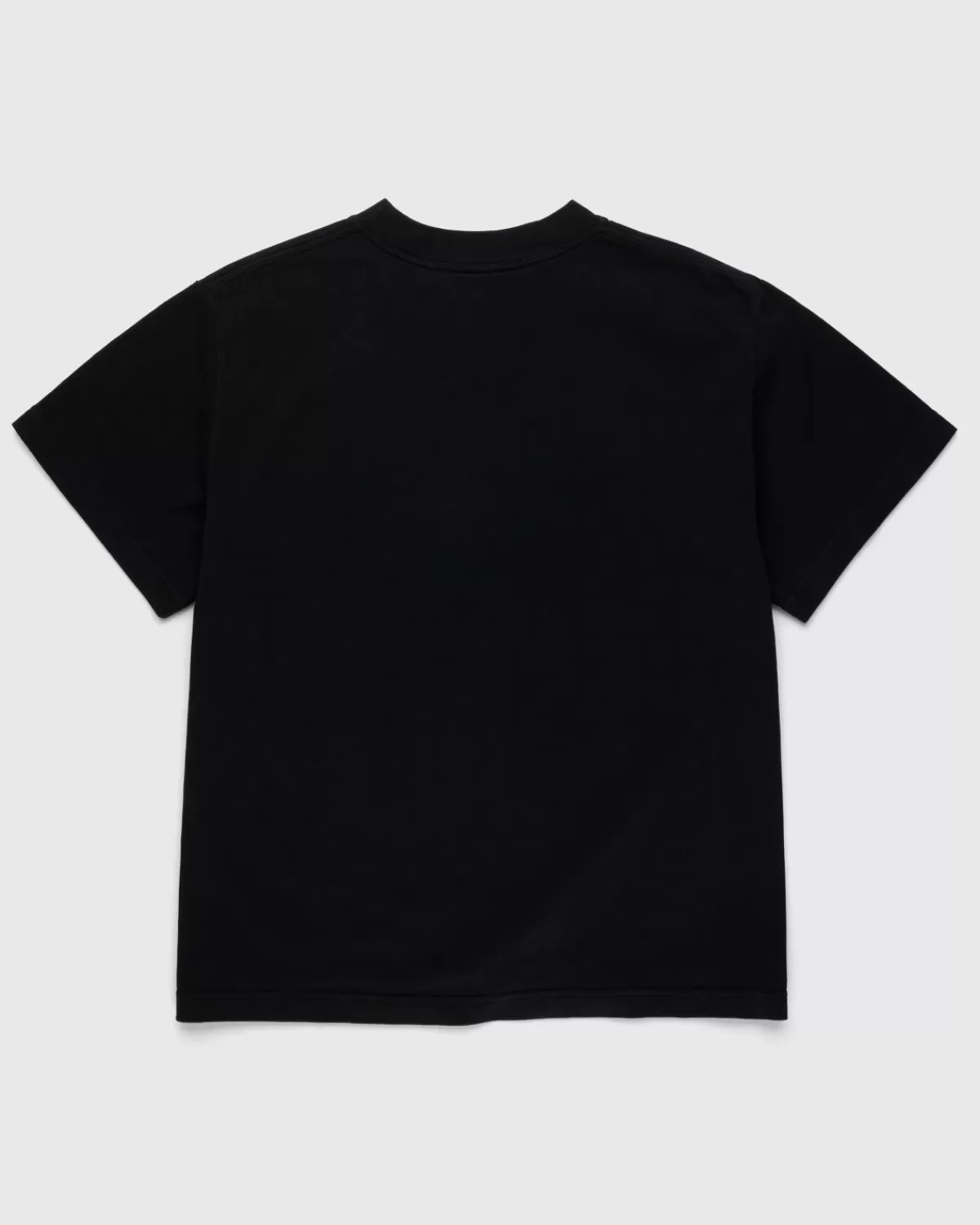 Männer ROA Mock-Jersey-T-Shirt Schwarz