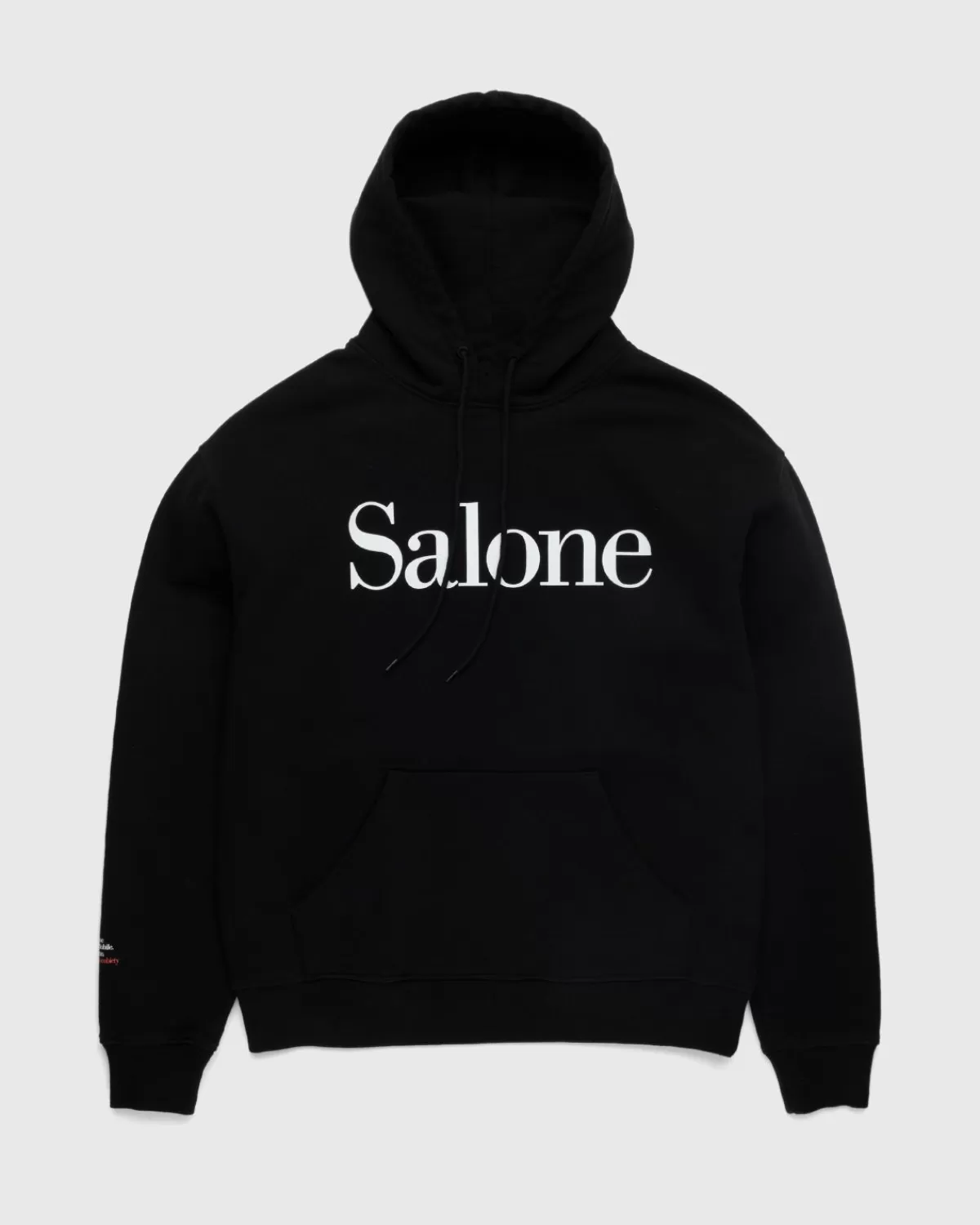 Männer Salone del Mobile X Highsnobiety Logo Hoodie Schwarz