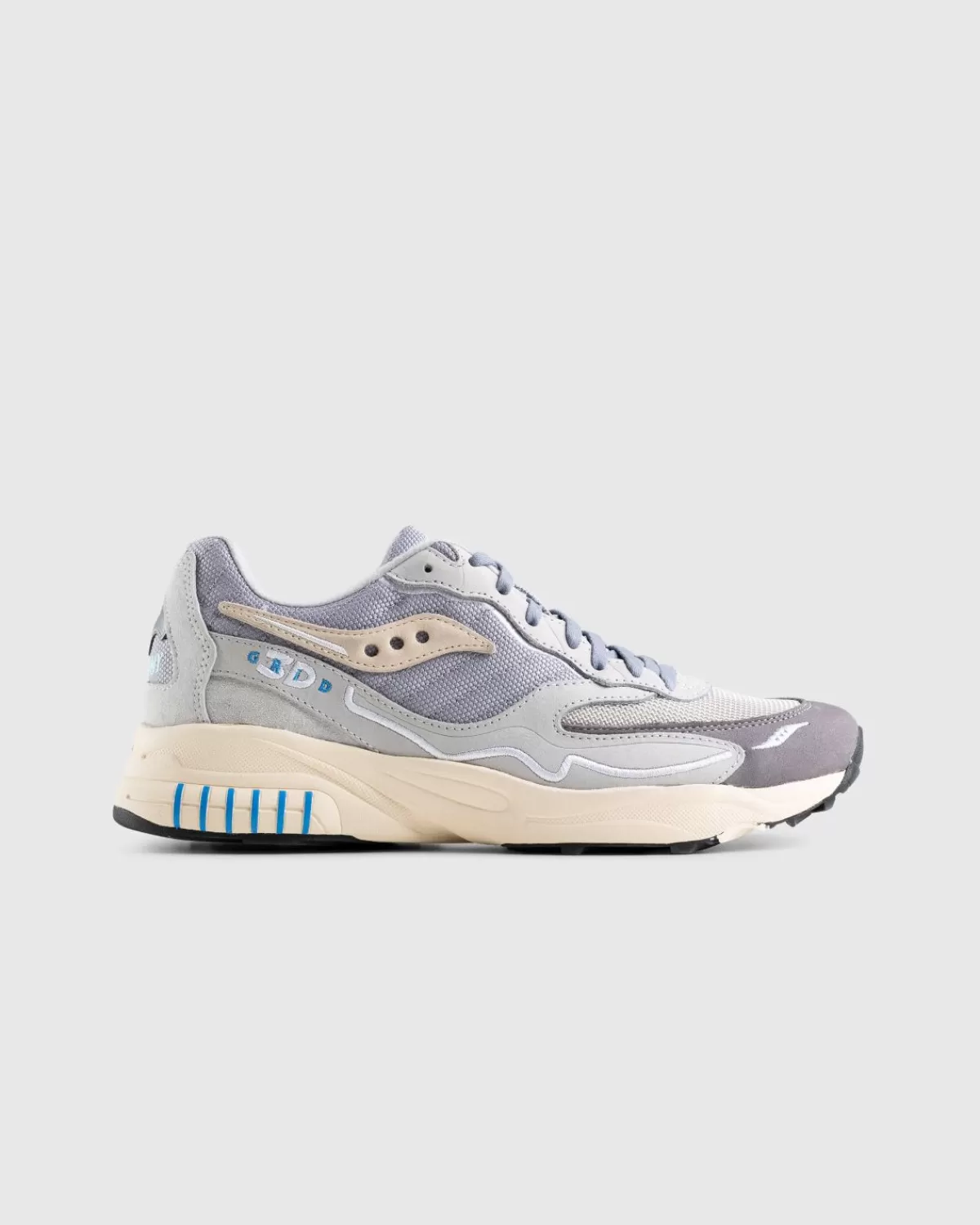 Männer Saucony 3D Grid Hurricane Grau/Creme