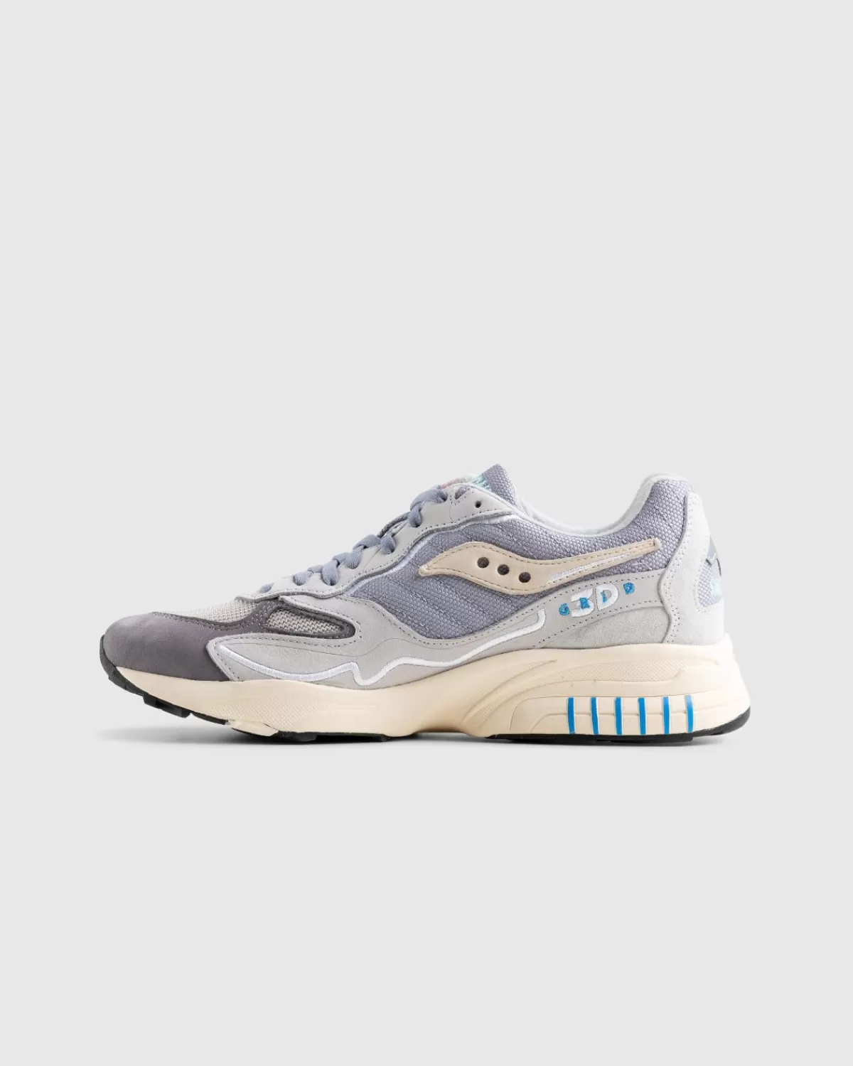 Männer Saucony 3D Grid Hurricane Grau/Creme