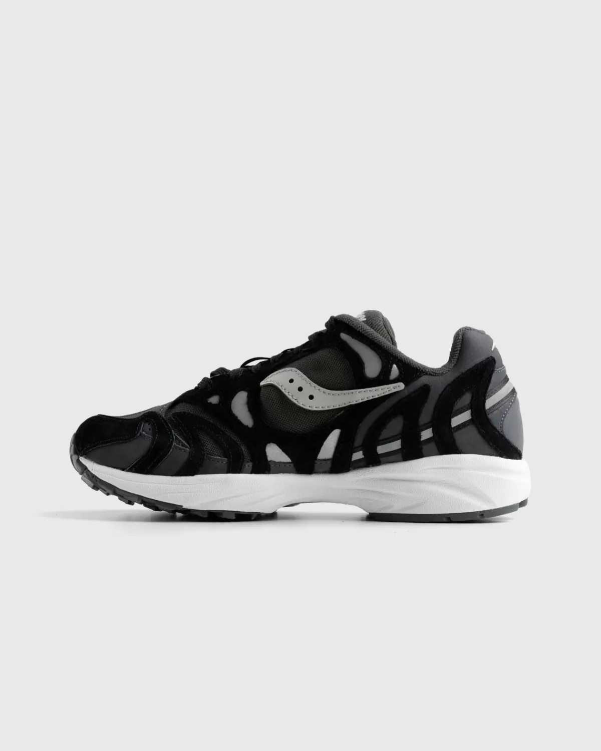 Männer Saucony Grid Azura 2000 Schwarz/Silber