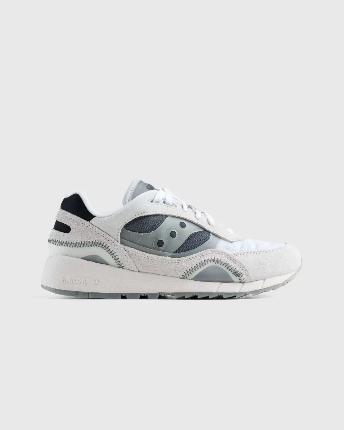 Männer Saucony Shadow 6000 Weis/Dunkelgrau