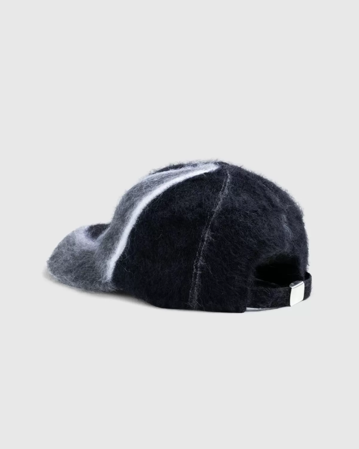 Männer SSU Mohair Wave Baseball Cap Schornsteinfeger Schwarz