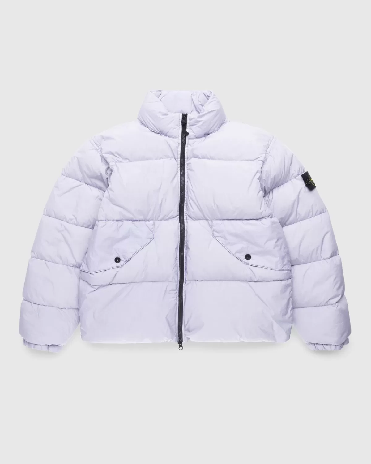 Echte Daunenjacke Lavendel>Stone Island Flash Sale