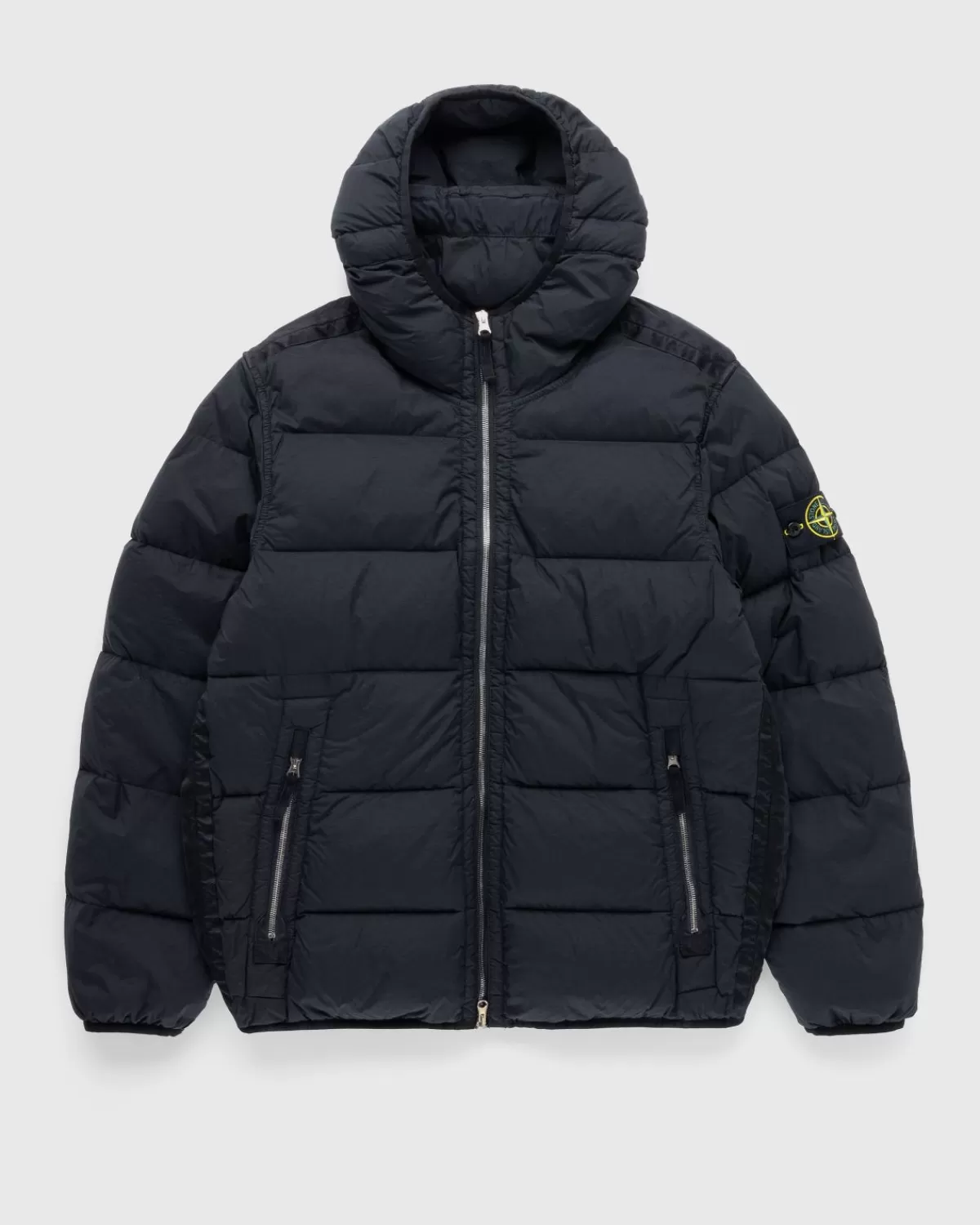 Echte Daunenjacke Schwarz>Stone Island Online