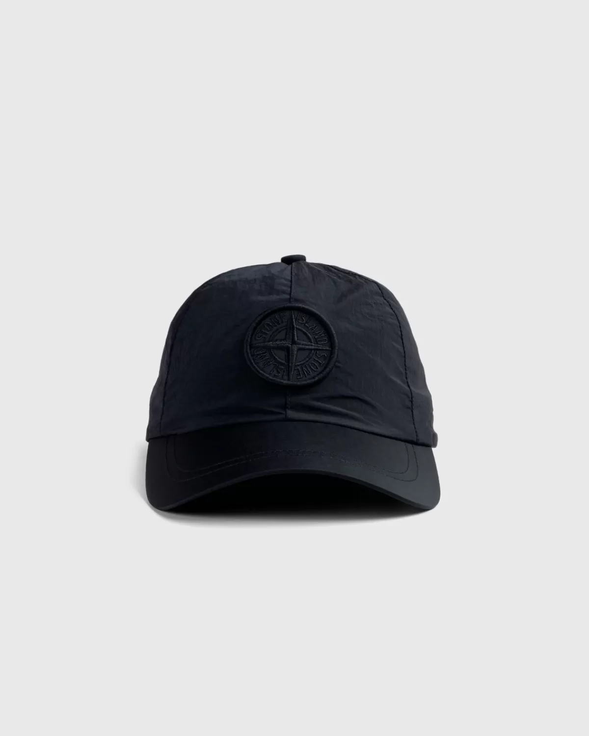 Männer Stone Island Six Panel Cap Schwarz