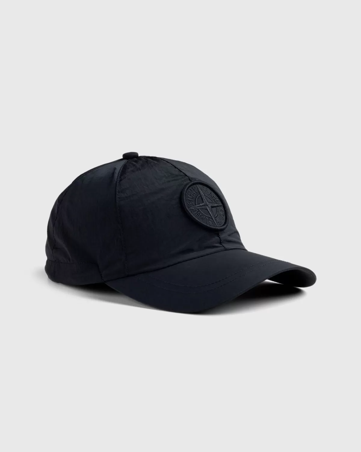 Männer Stone Island Six Panel Cap Schwarz