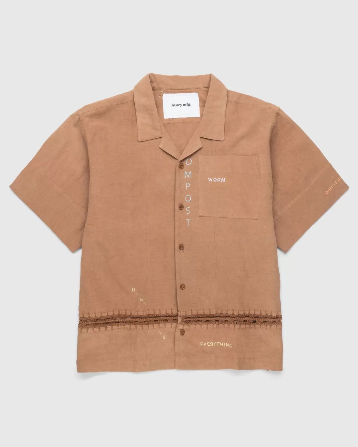 Story-Erstellung. Gruse Shirt Brown Ground Hugger>Story mfg. Sale