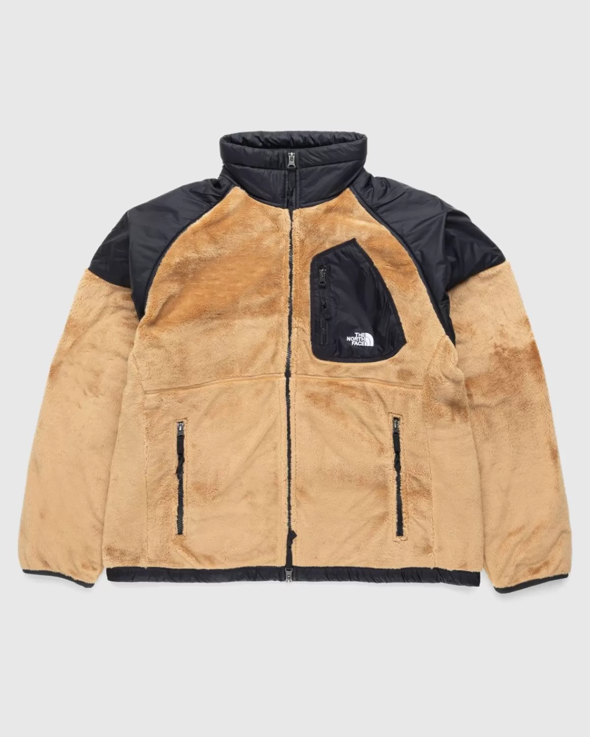 Versa Veloursjacke Almond Butter/Tnf Black>The North Face Cheap